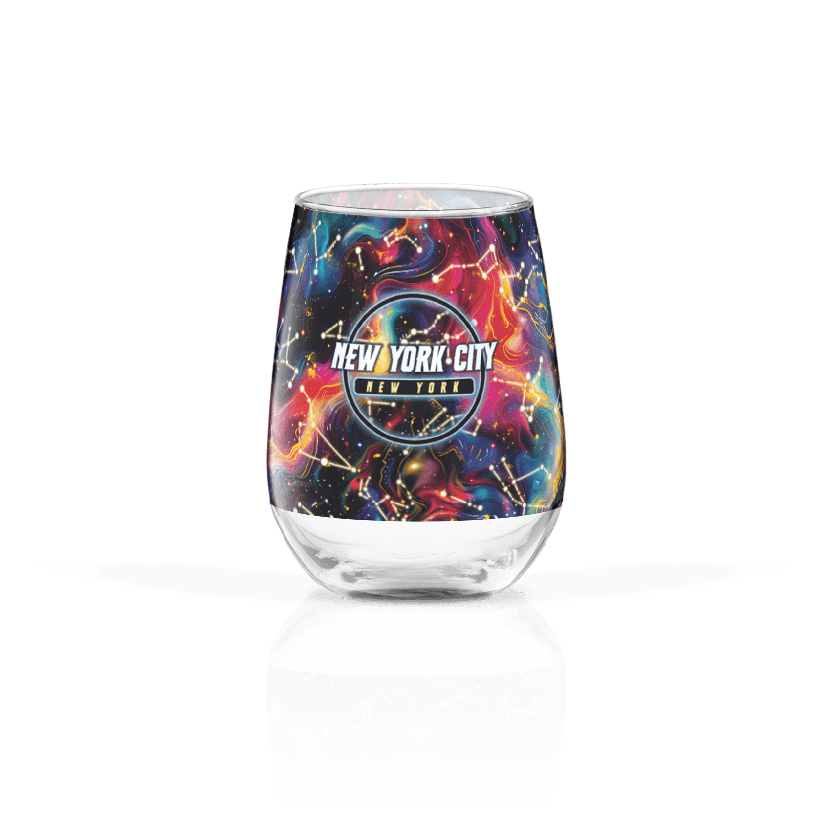 Electric Color Constellation Galaxy