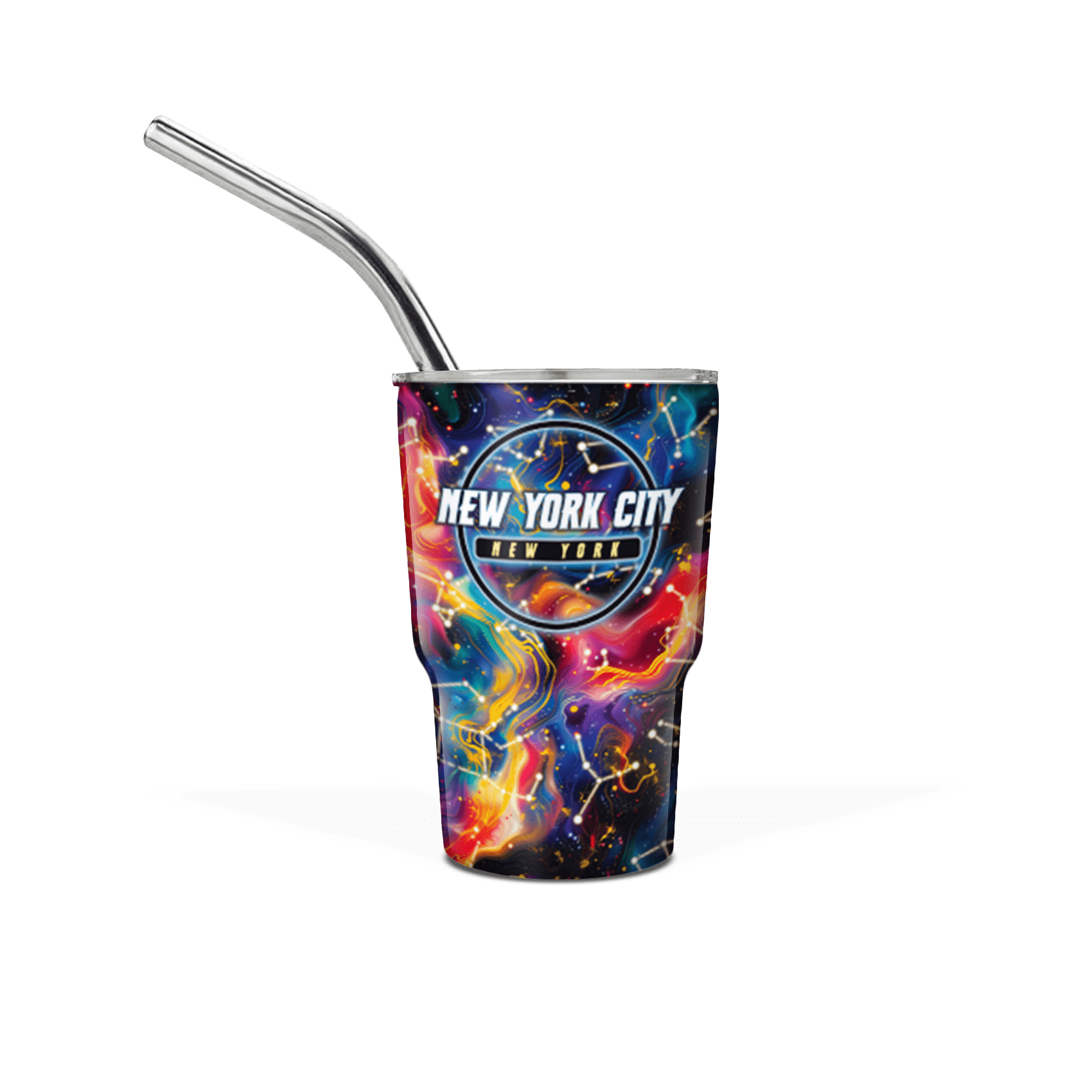 Electric Color Constellation Galaxy