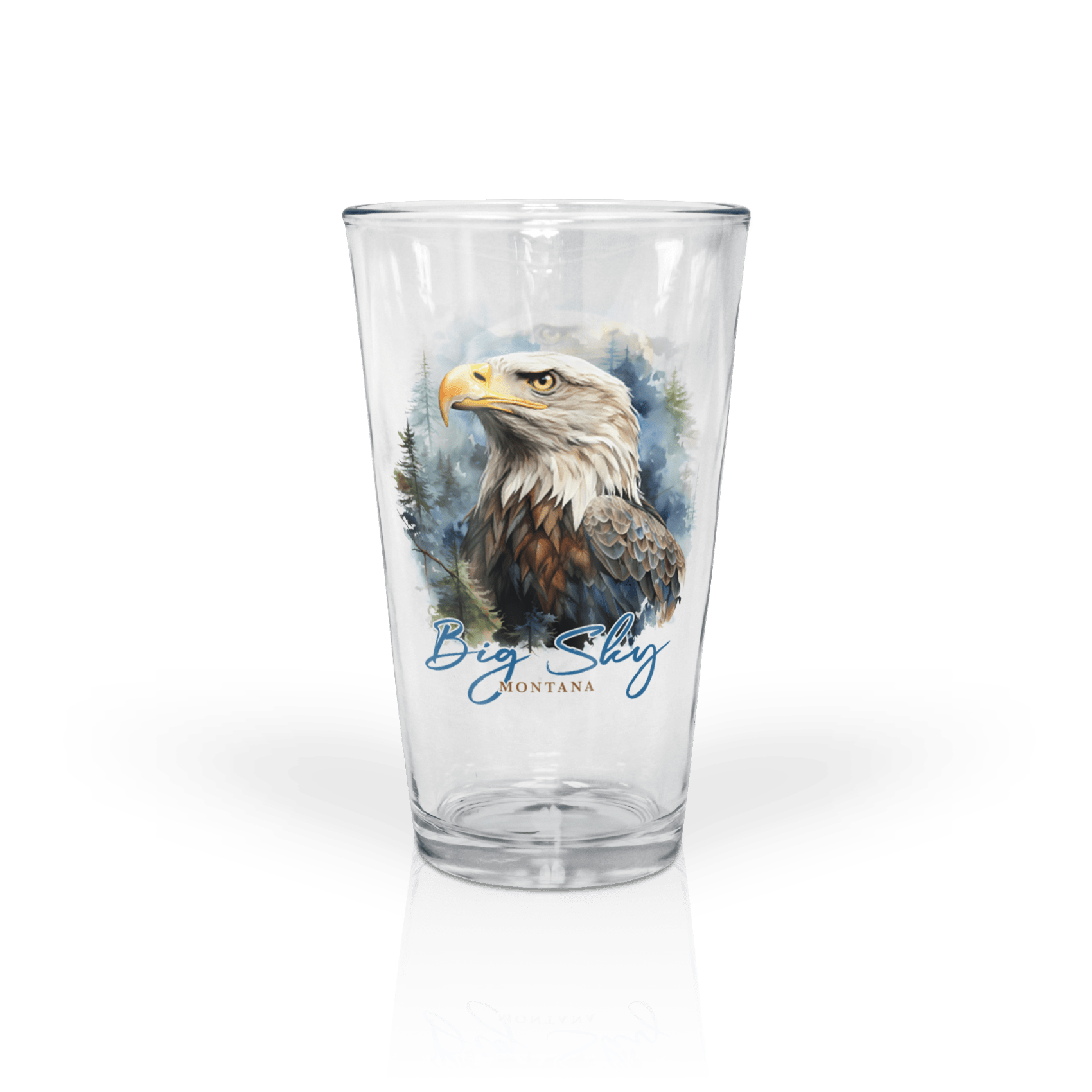 Clear 16 oz Pint Glass