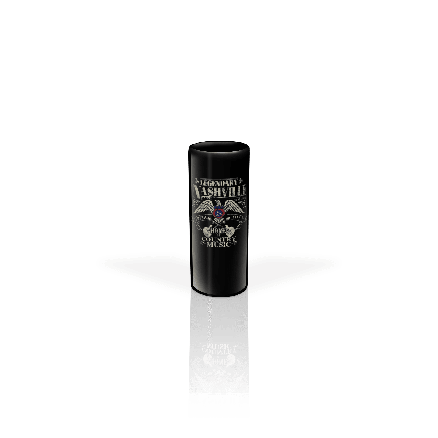 Ceramic Shooter 3oz Black