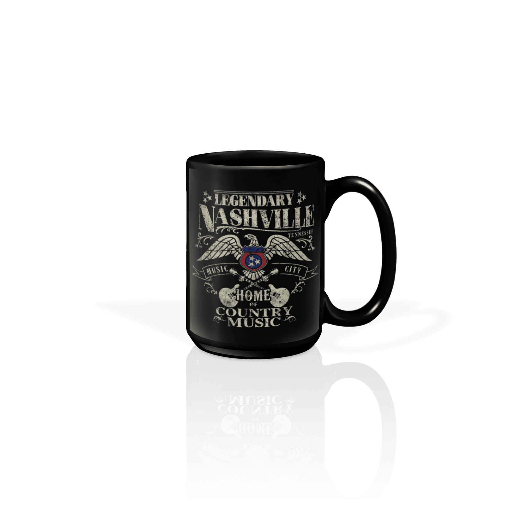 Ceramic 15oz Mug Black