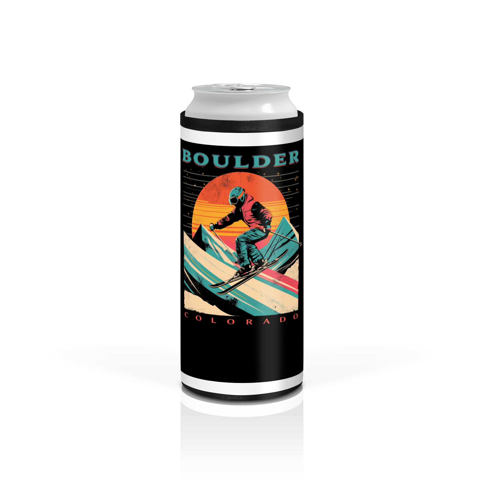 Eighties Retro Skier