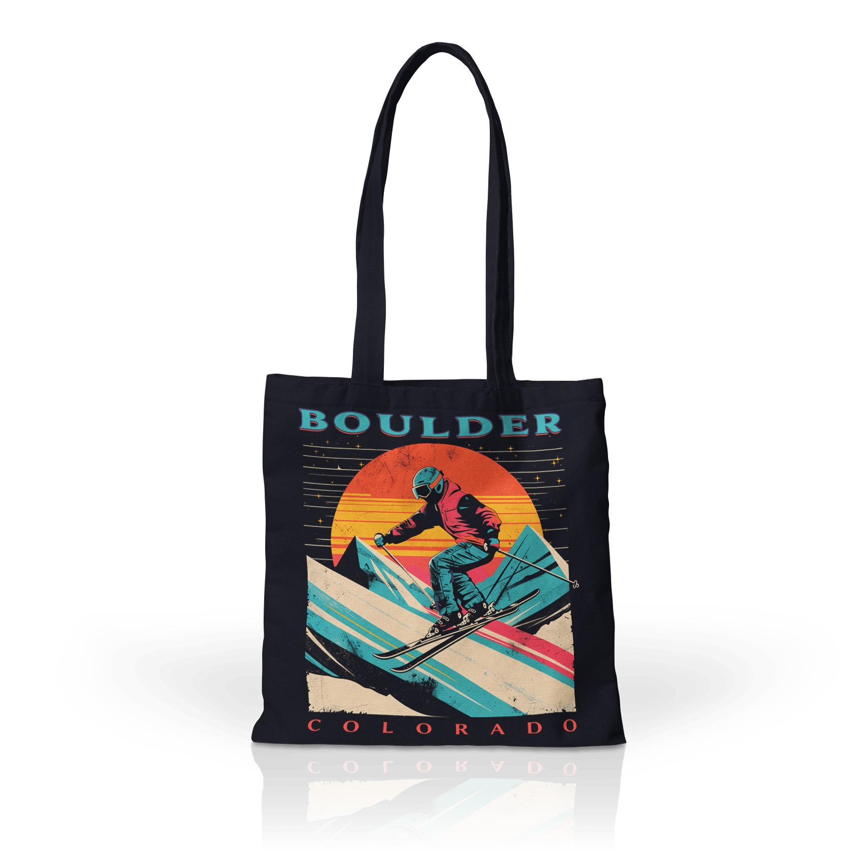 Eighties Retro Skier