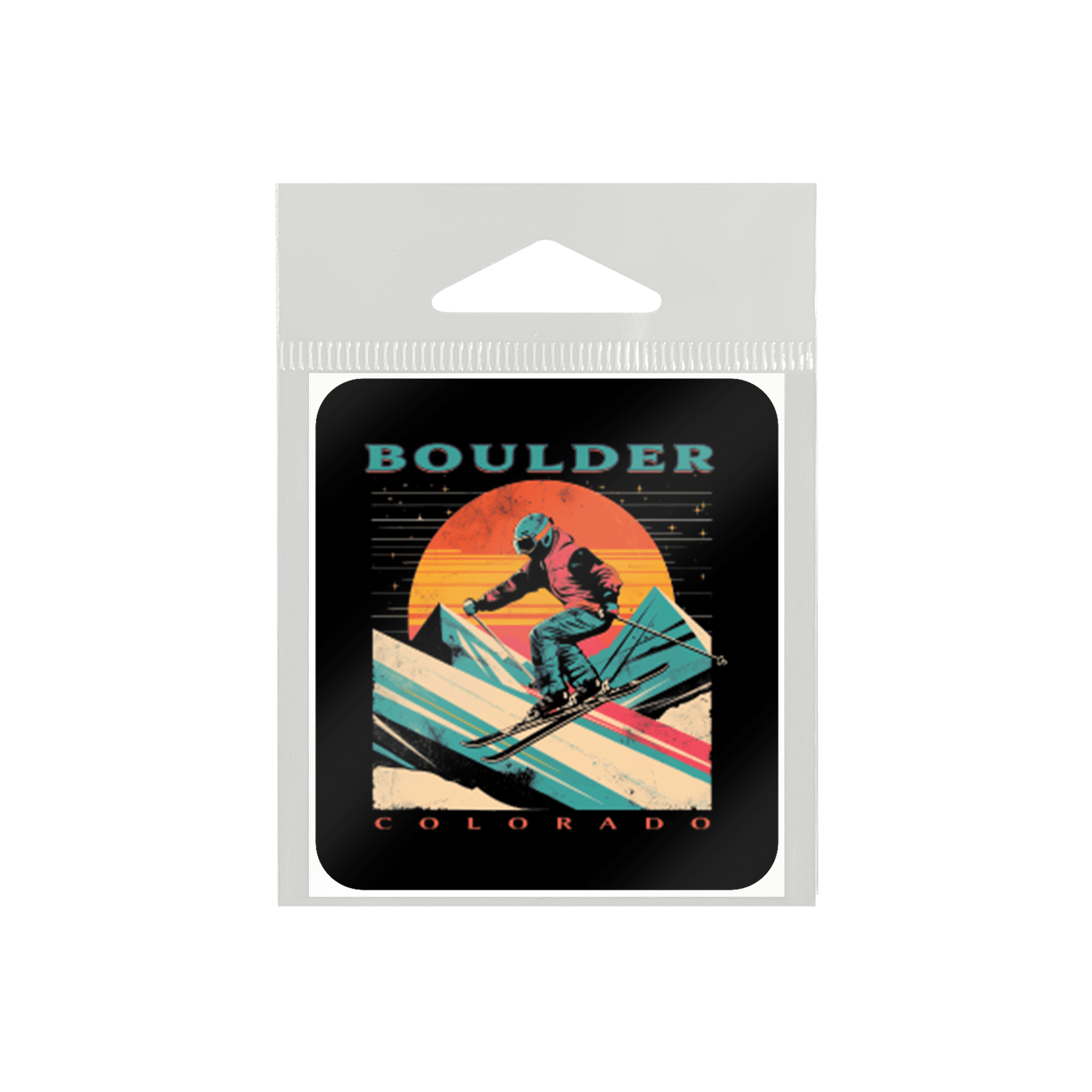Eighties Retro Skier