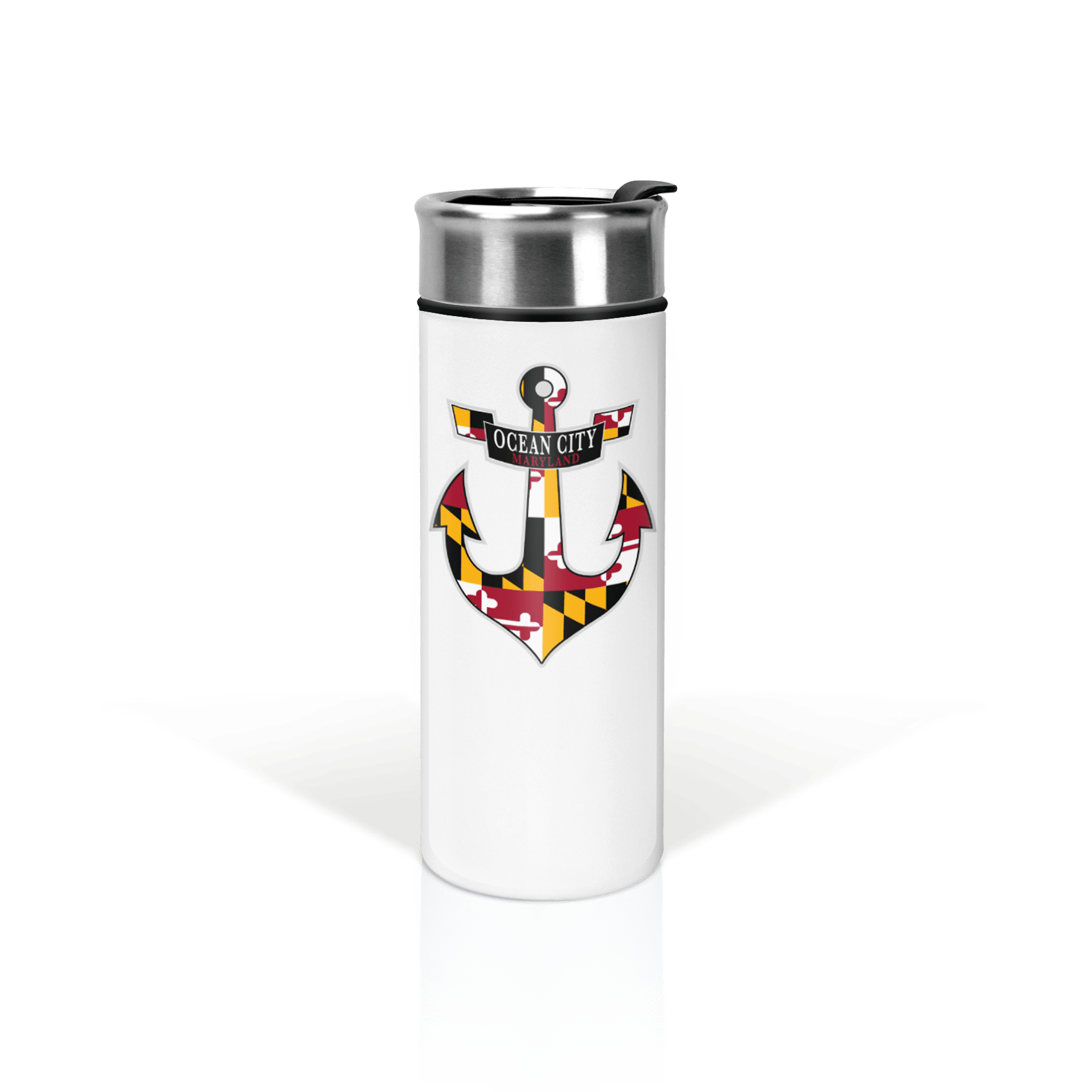 Flag Filled Anchor