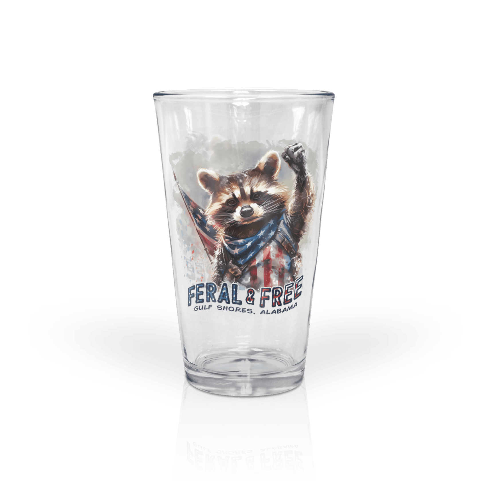 Clear 16 oz Pint Glass
