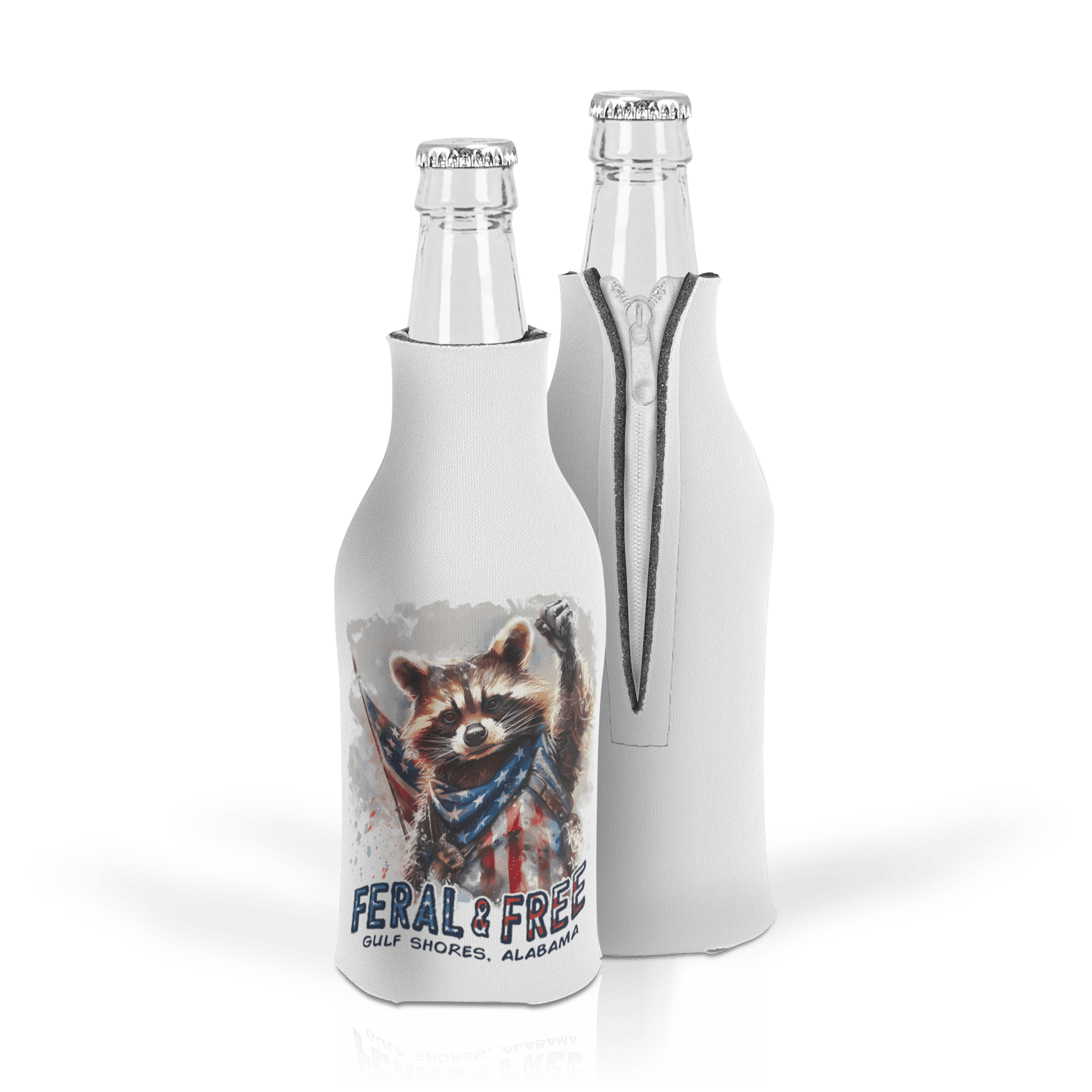 Scuba Foam Zippered Bottle
