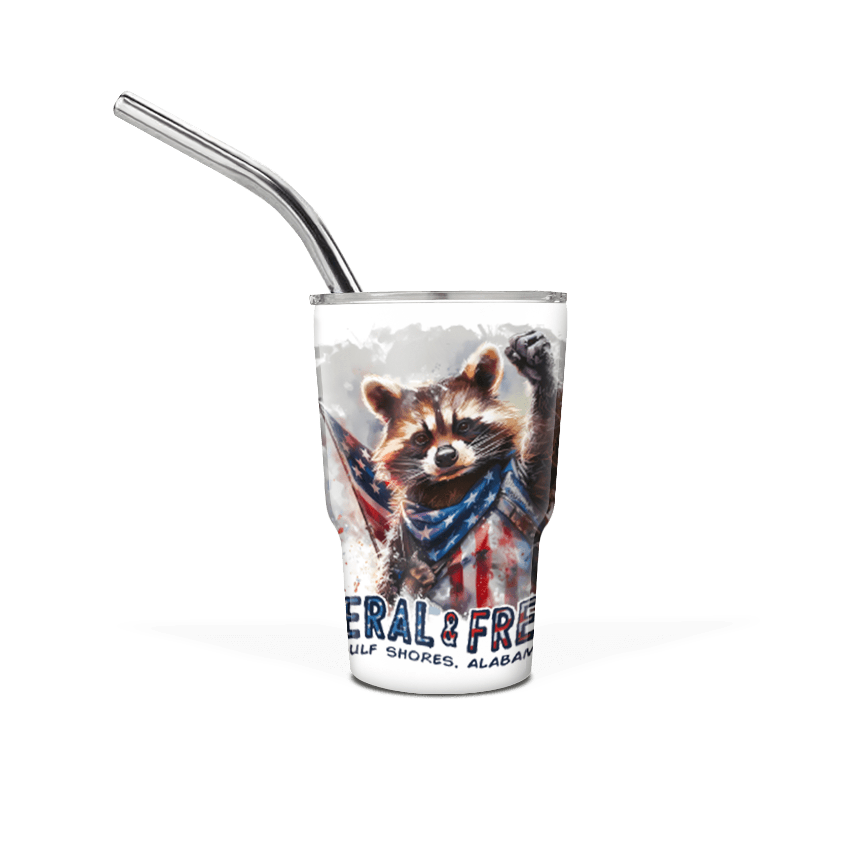Mini 3 oz Tumbler with Straw