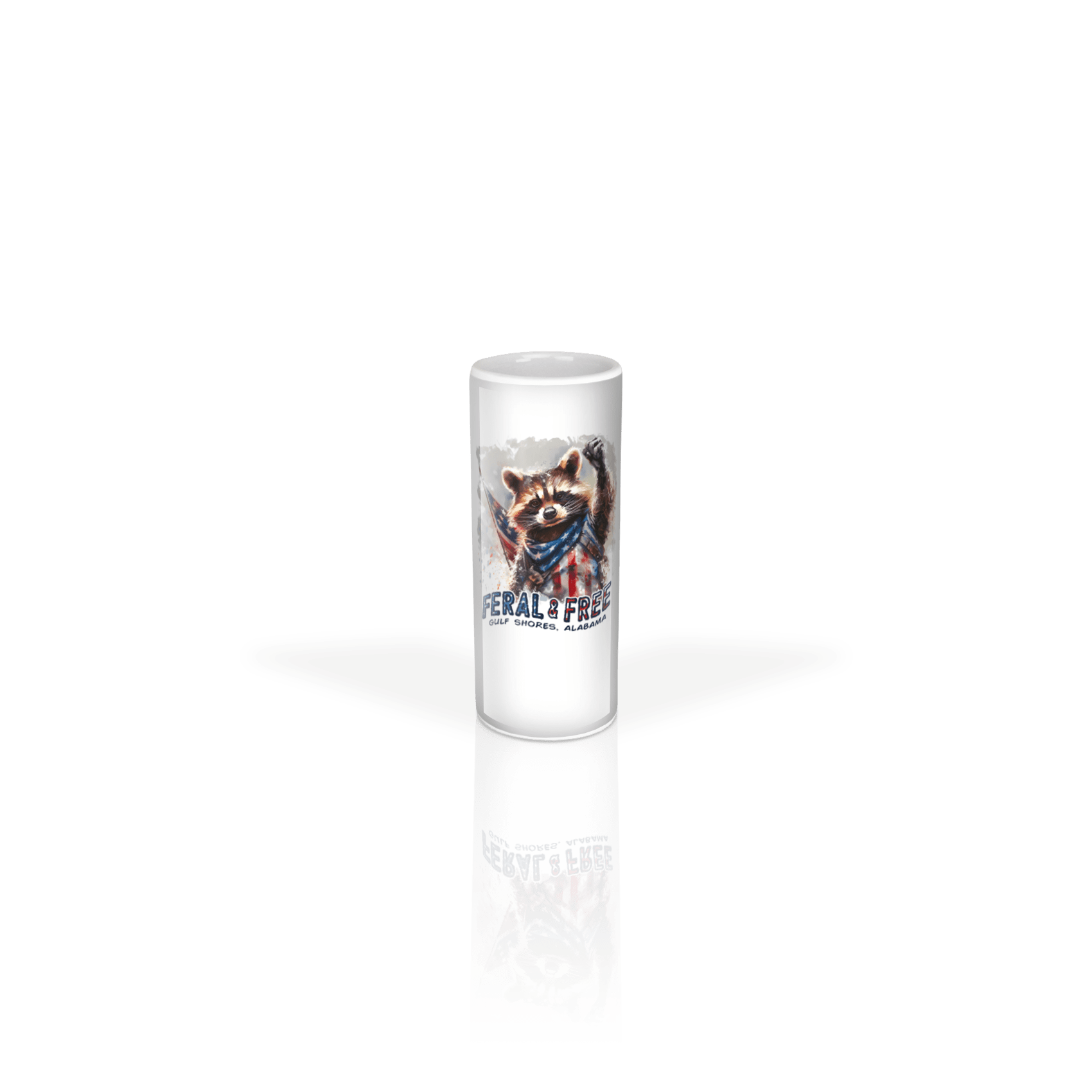 Ceramic Shooter 3oz White
