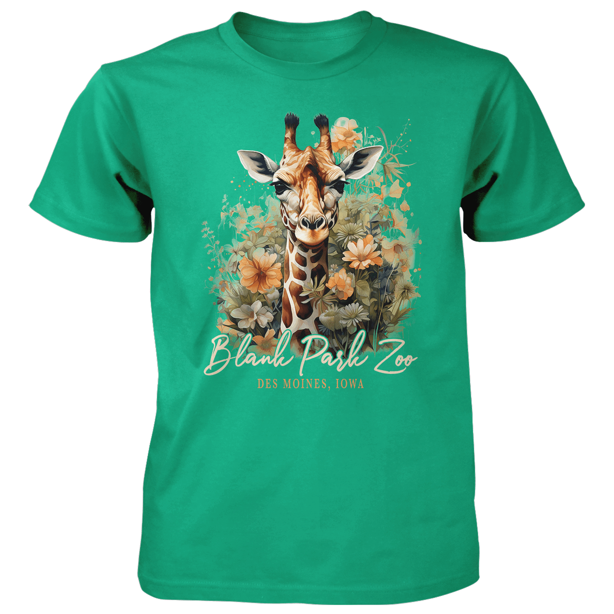 Flora Giraffe Wildflowers