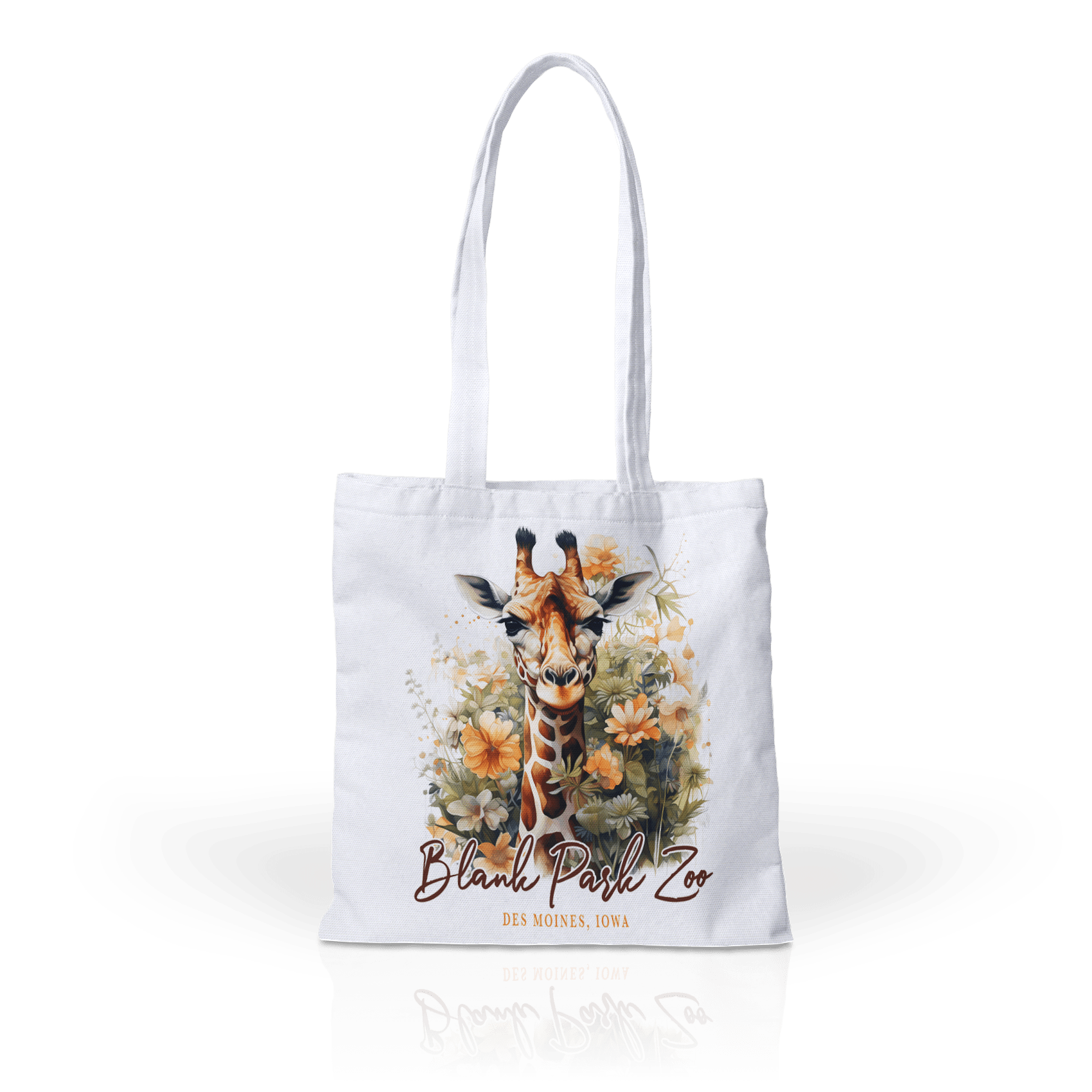 Flora Giraffe Wildflowers