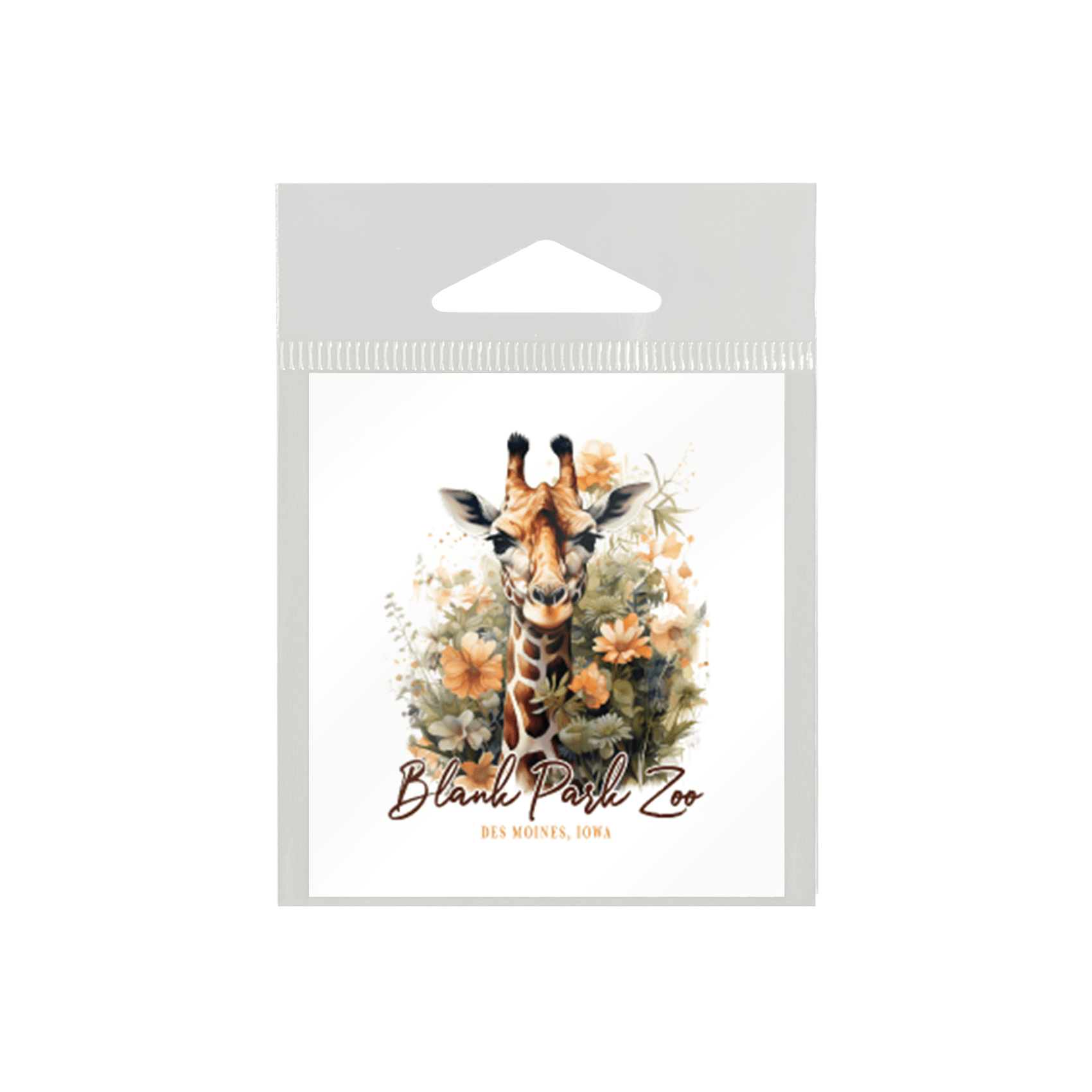 Flora Giraffe Wildflowers