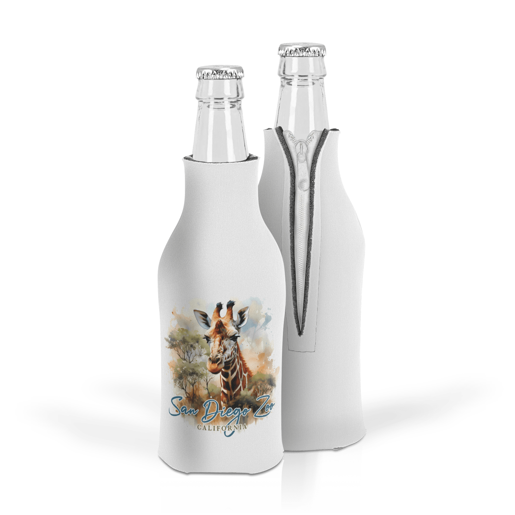Scuba Foam Zippered Bottle