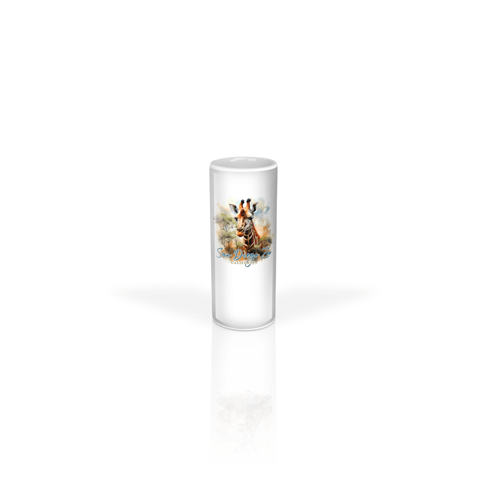 Ceramic Shooter 3oz White