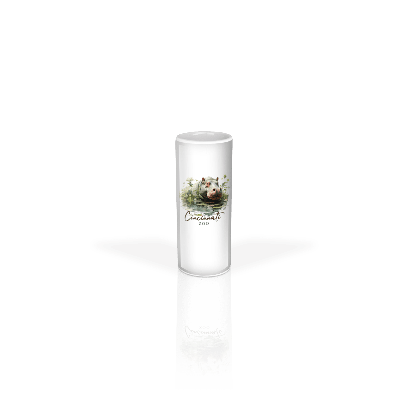 Ceramic Shooter 3oz White