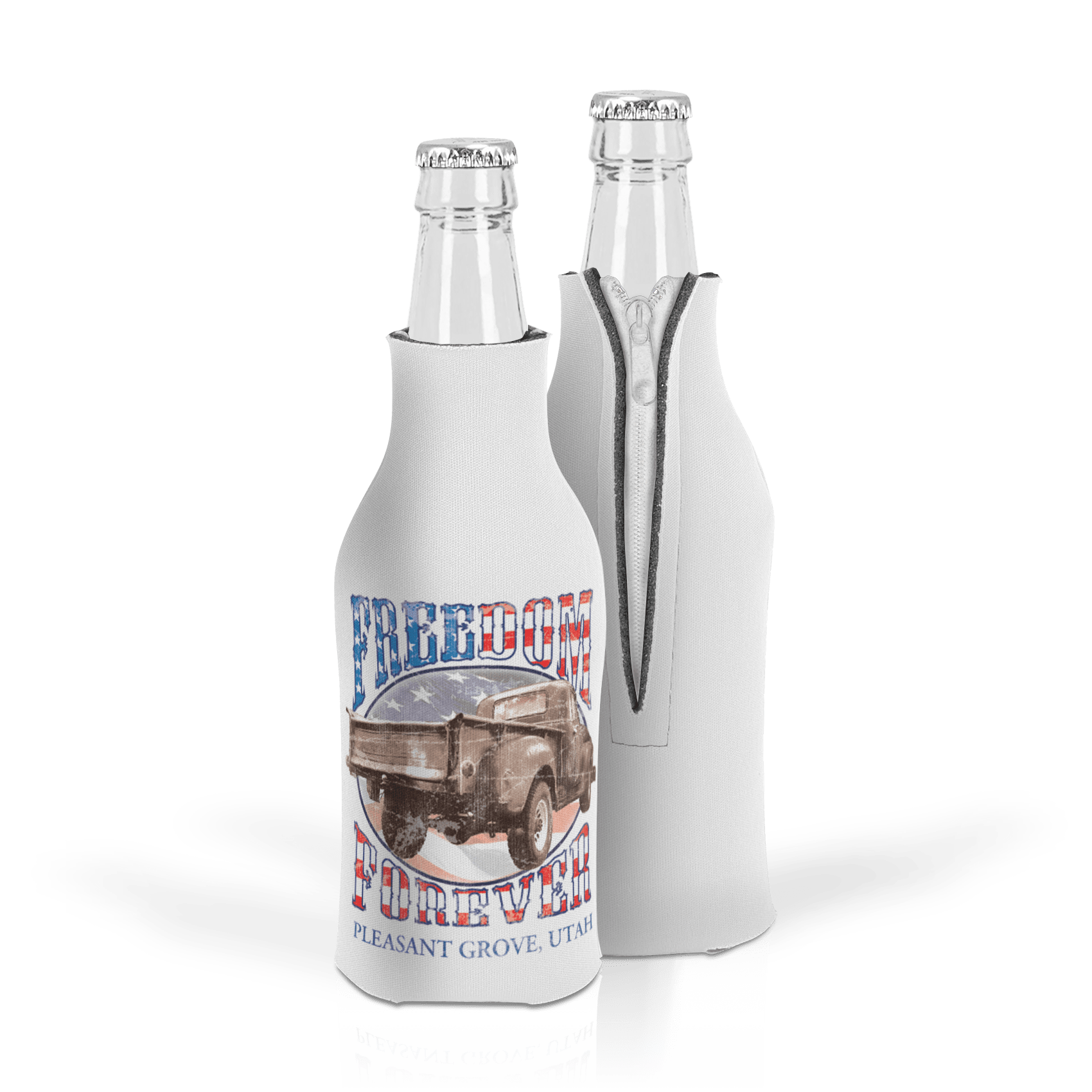 Scuba Foam Zippered Bottle