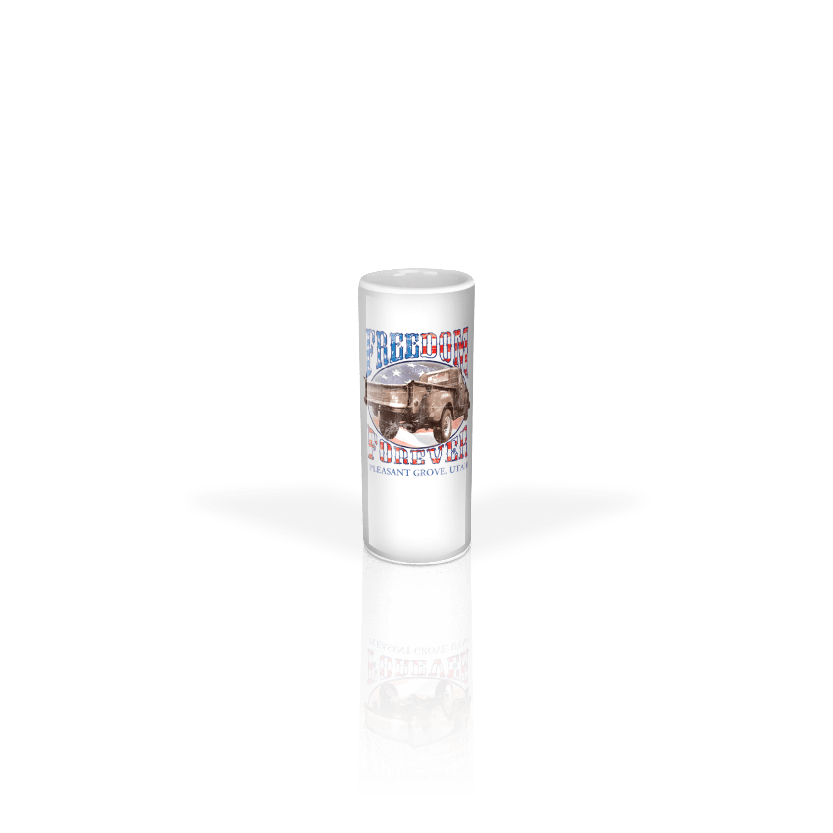 Ceramic Shooter 3oz White