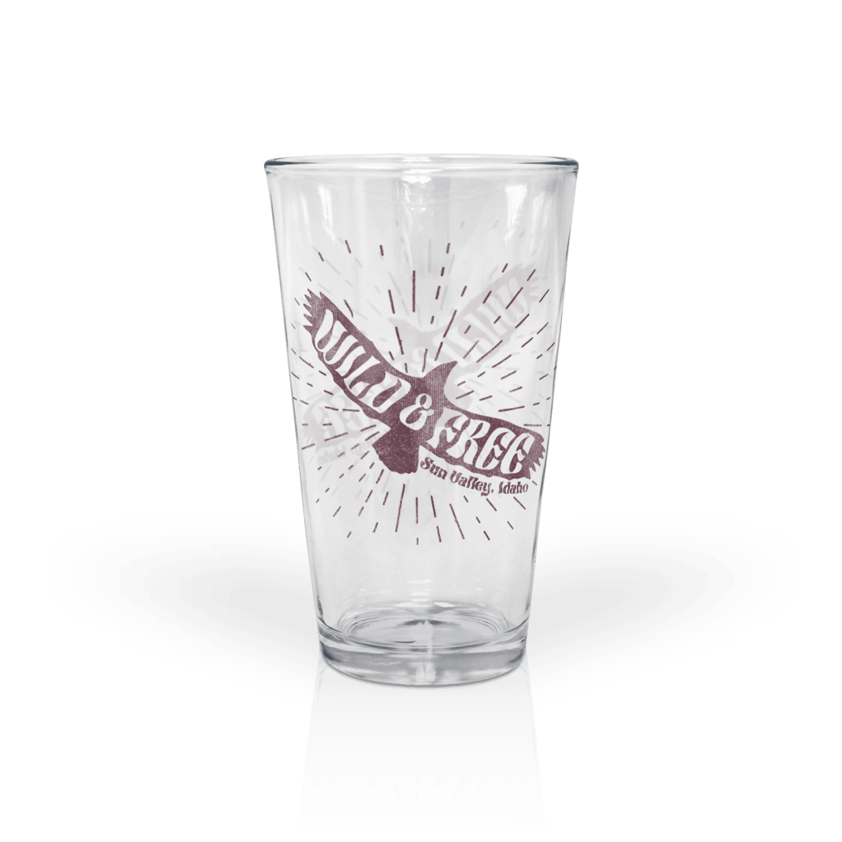 Clear 16 oz Pint Glass