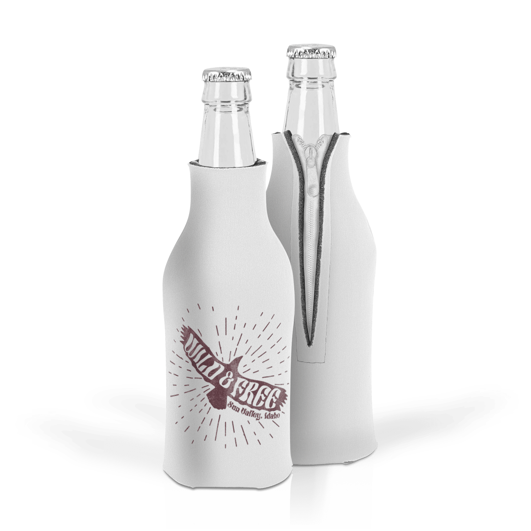 Scuba Foam Zippered Bottle