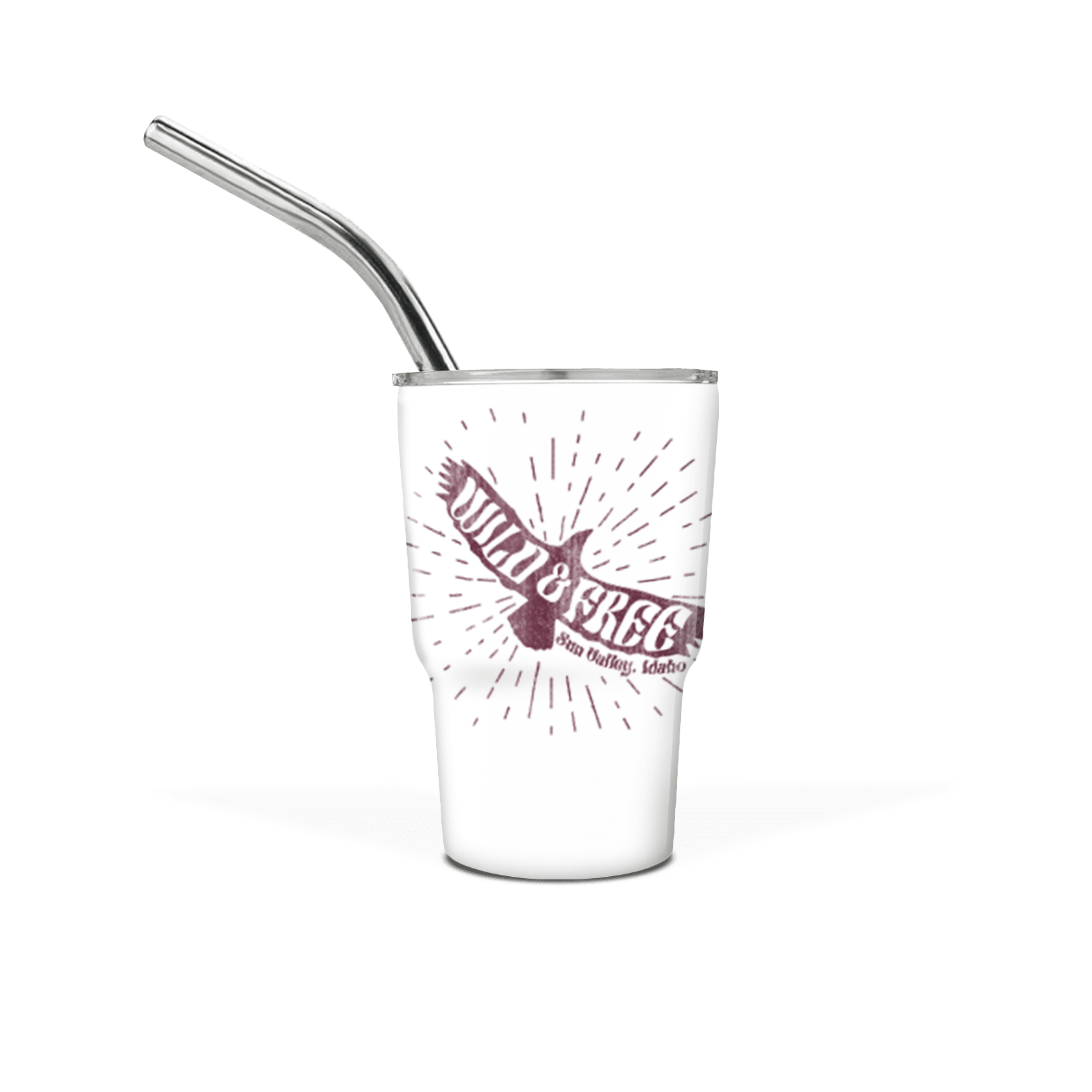 Mini 3 oz Tumbler with Straw