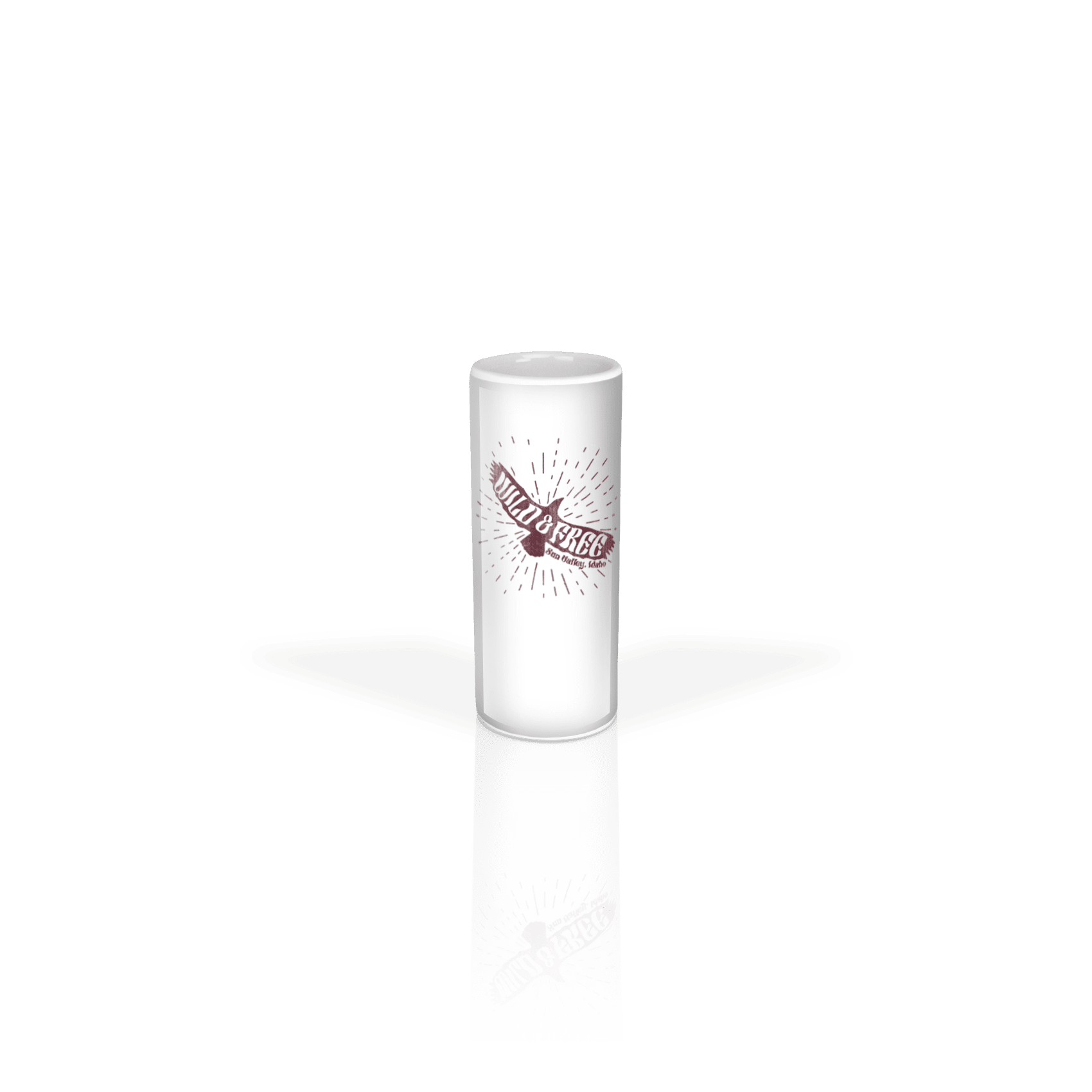 Ceramic Shooter 3oz White