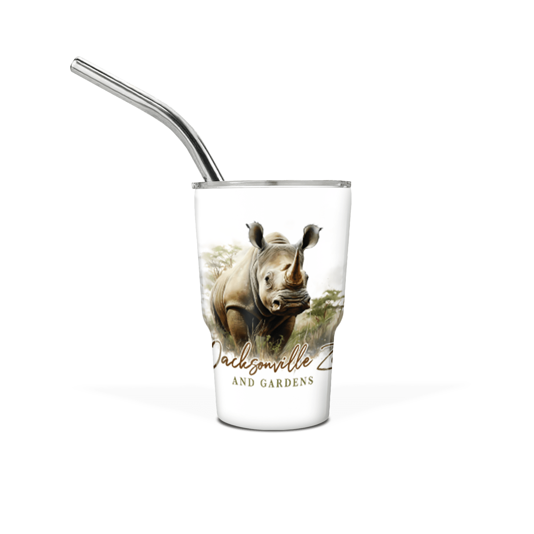 Mini 3 oz Tumbler with Straw