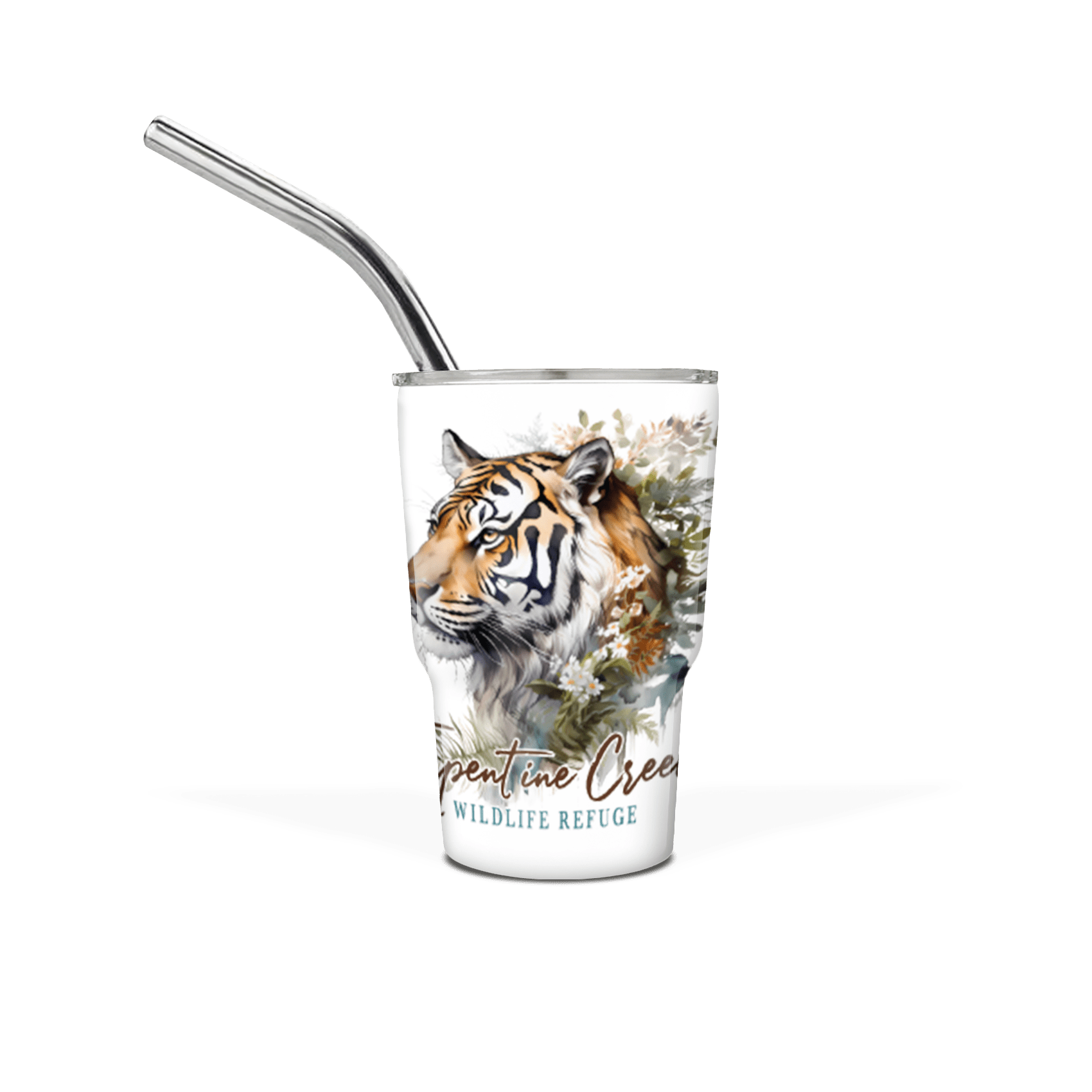 Mini 3 oz Tumbler with Straw