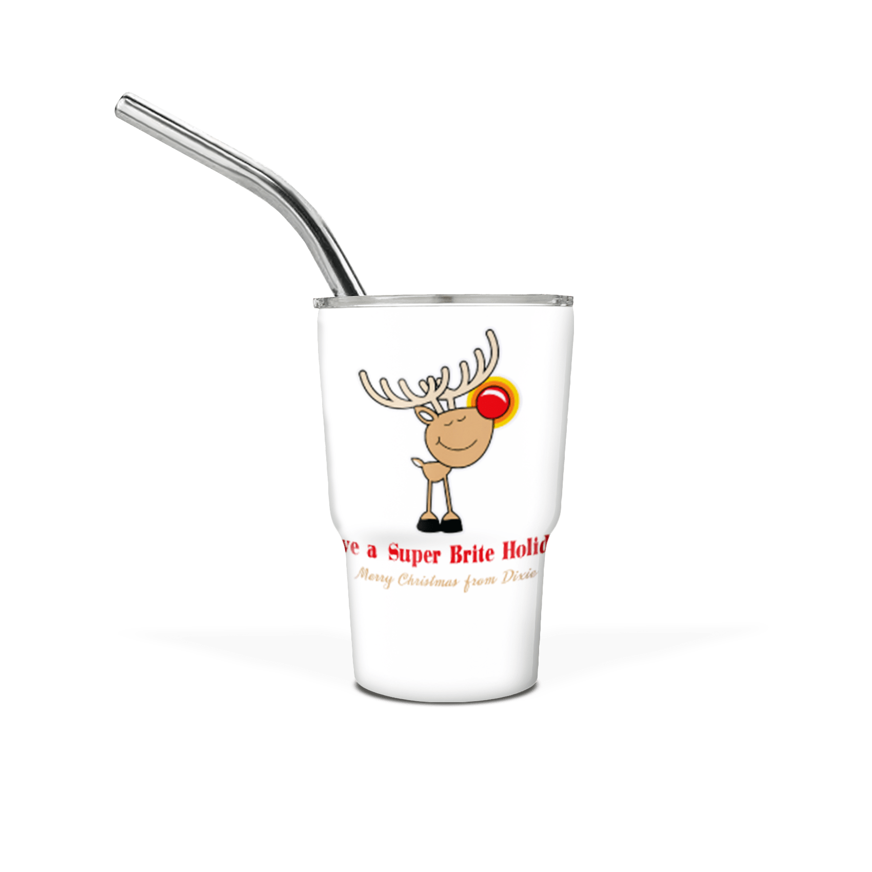 Mini 3 oz Tumbler with Straw
