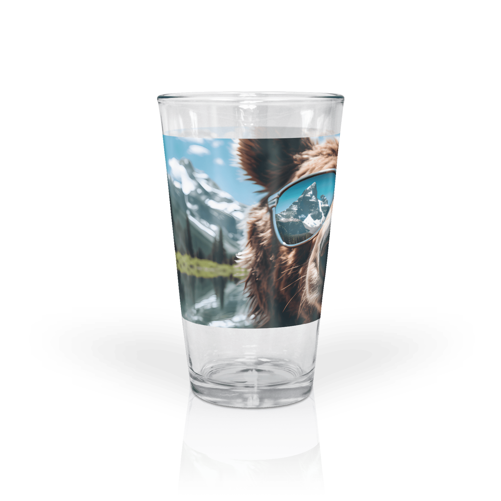 Glasses Bear Scene
