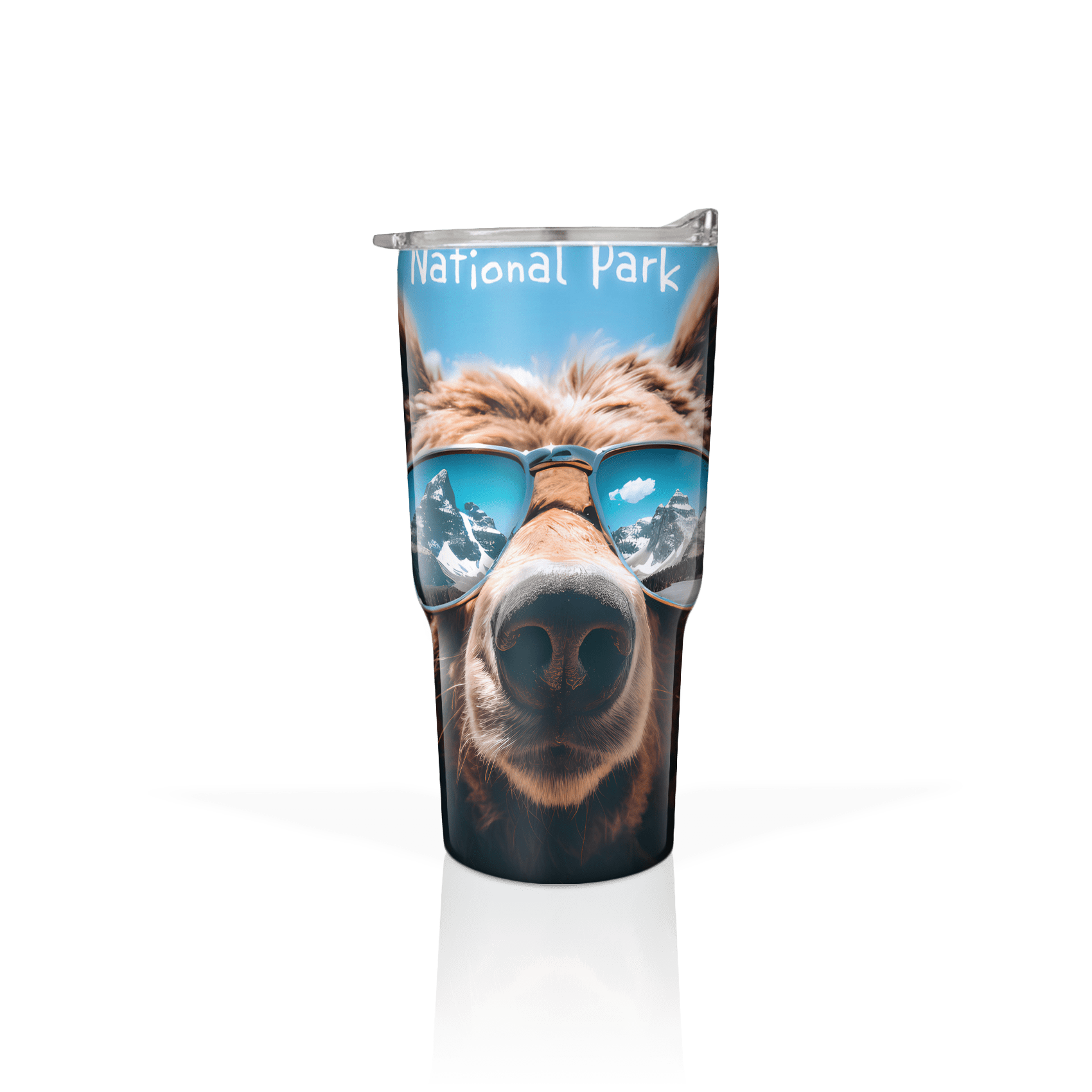 Glasses Bear Scene