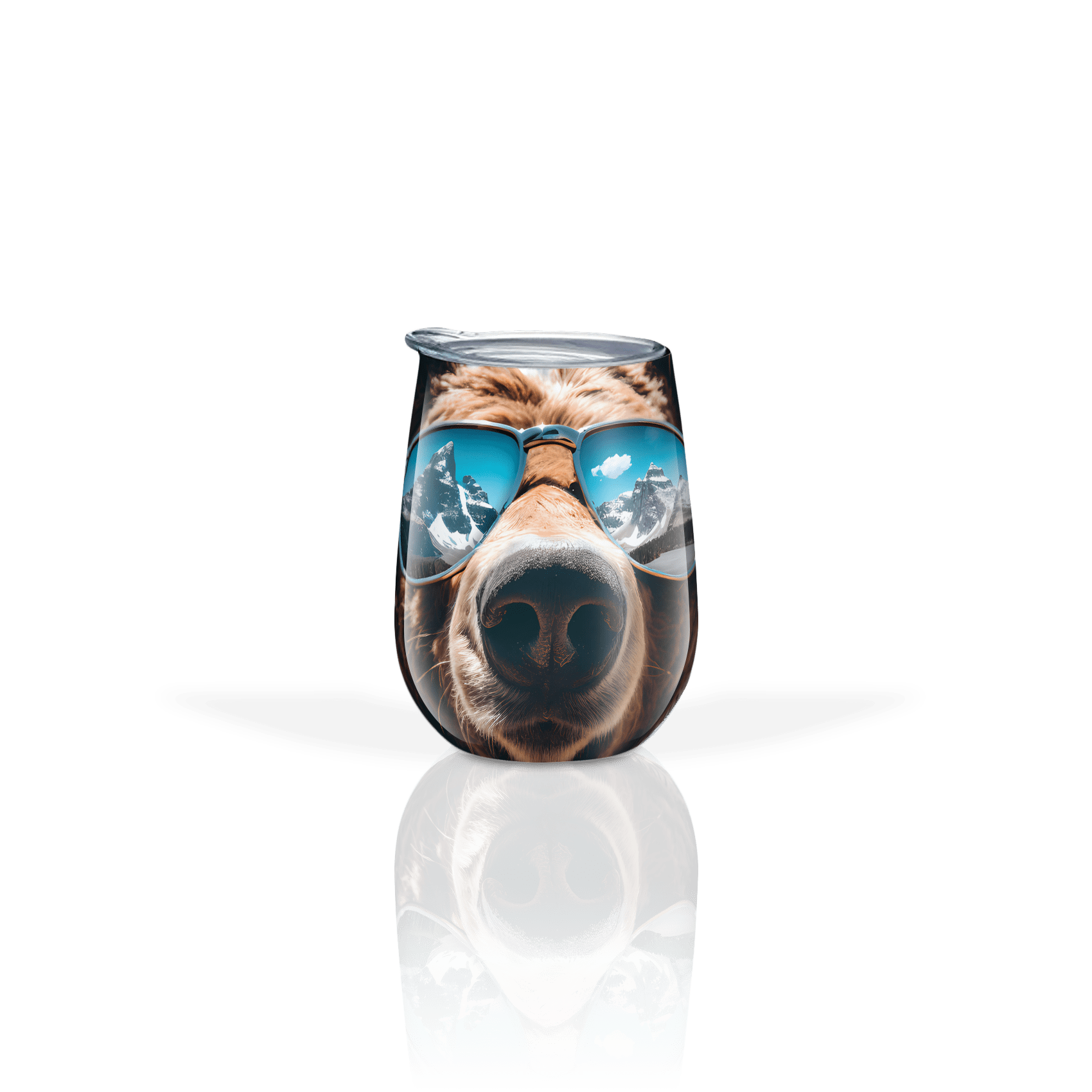 Glasses Bear Scene