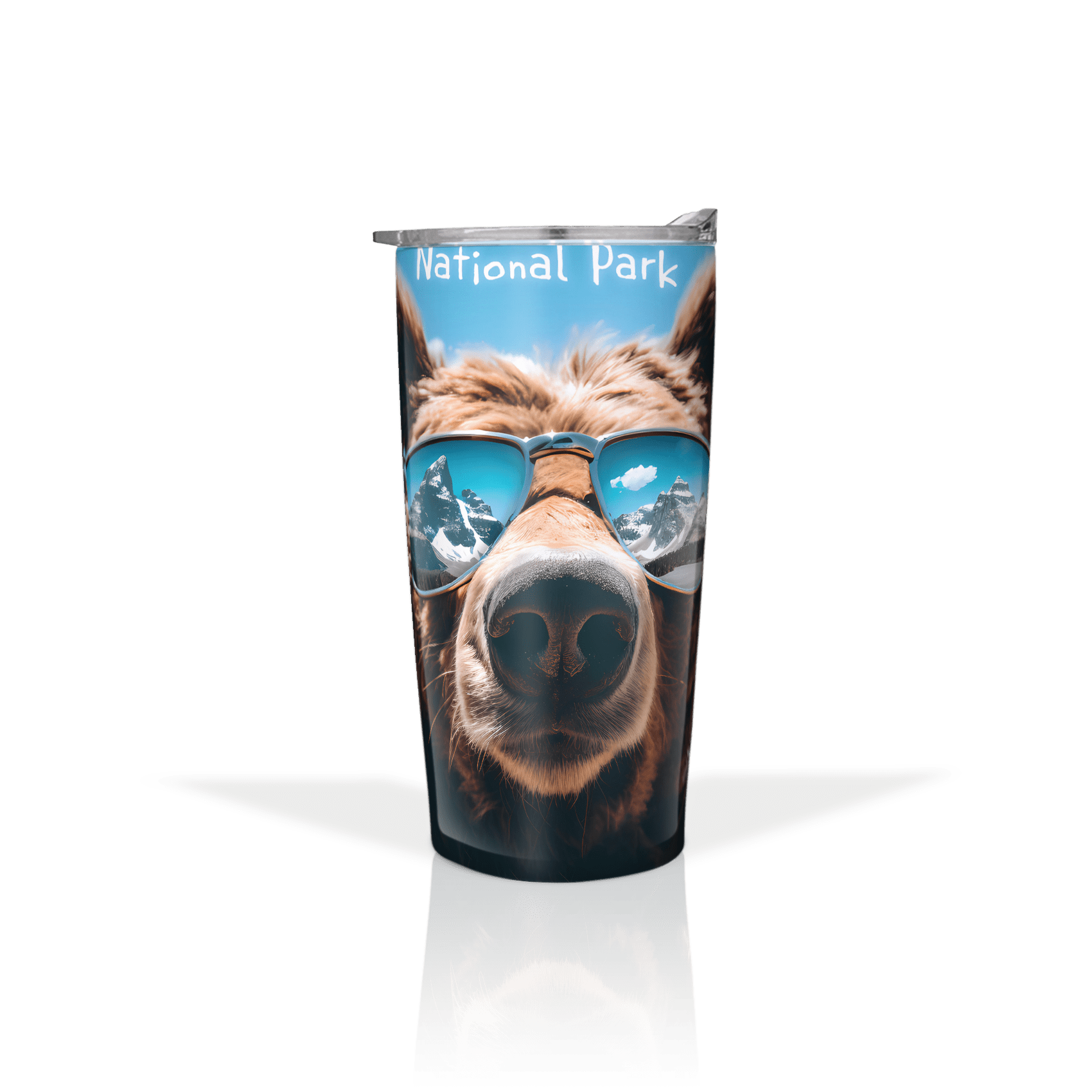 Glasses Bear Scene
