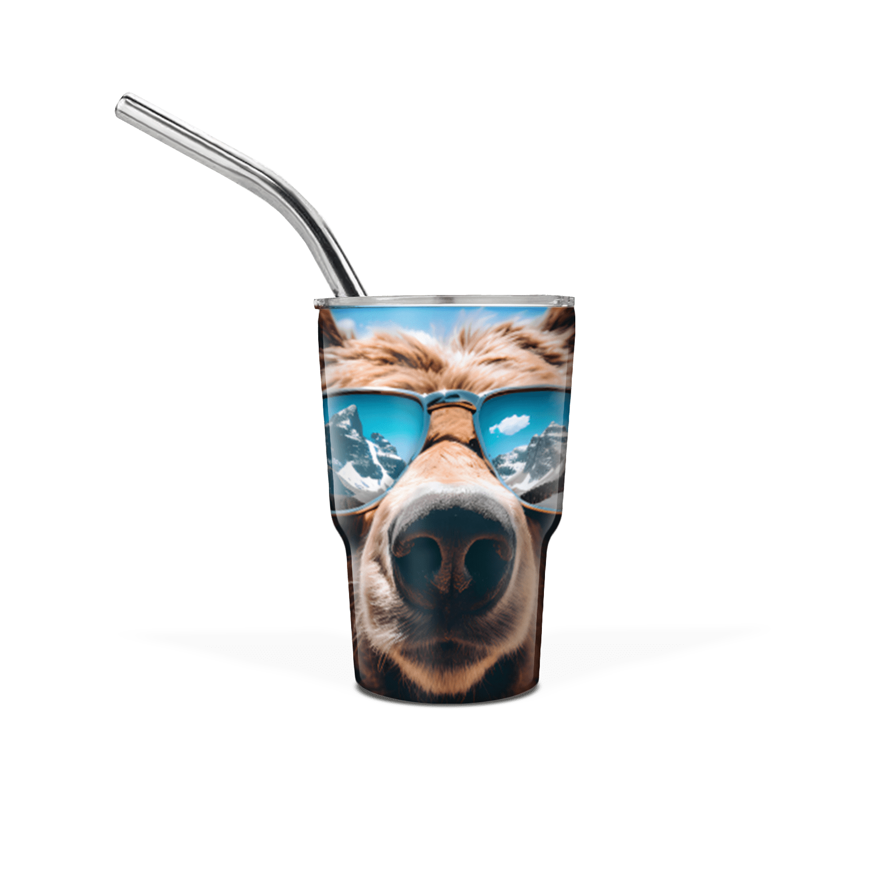 Glasses Bear Scene