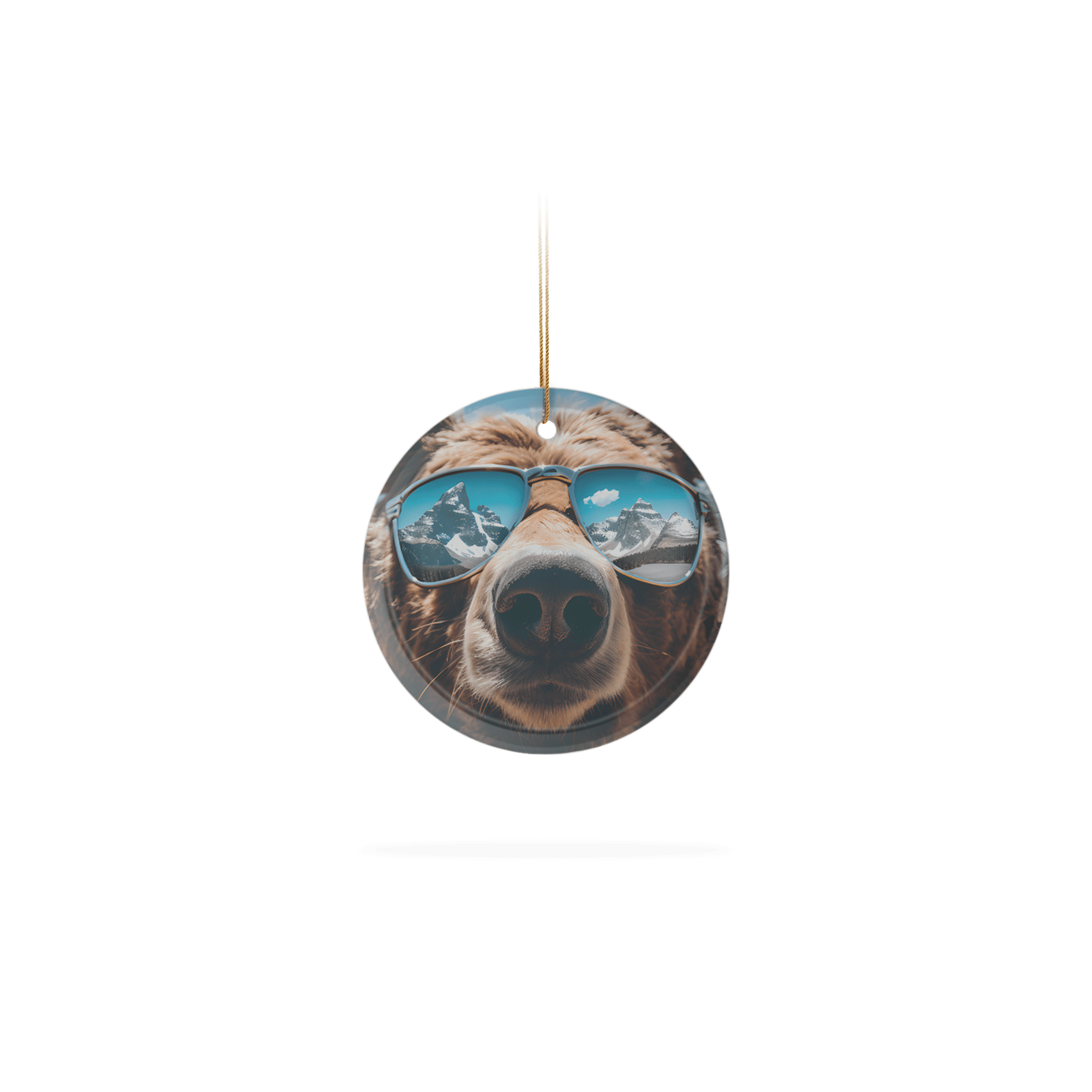Glasses Bear Scene