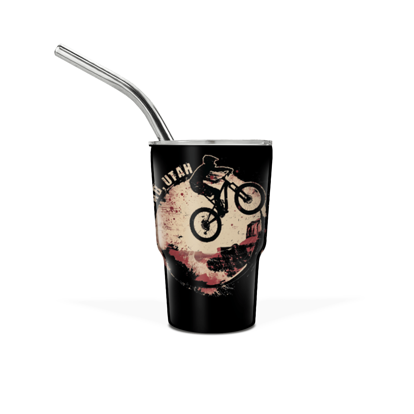 Mini 3 oz Tumbler with Straw