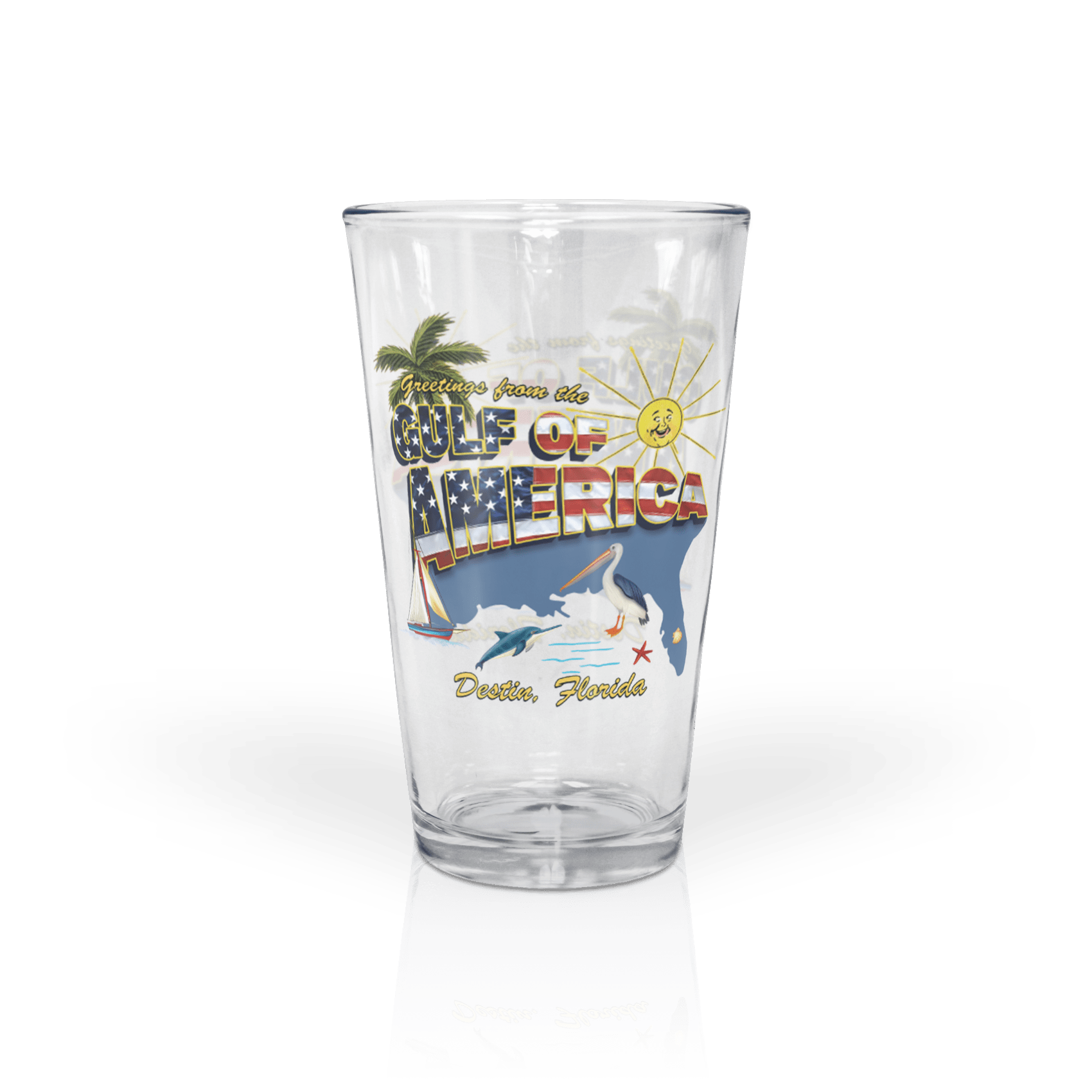 Clear 16 oz Pint Glass