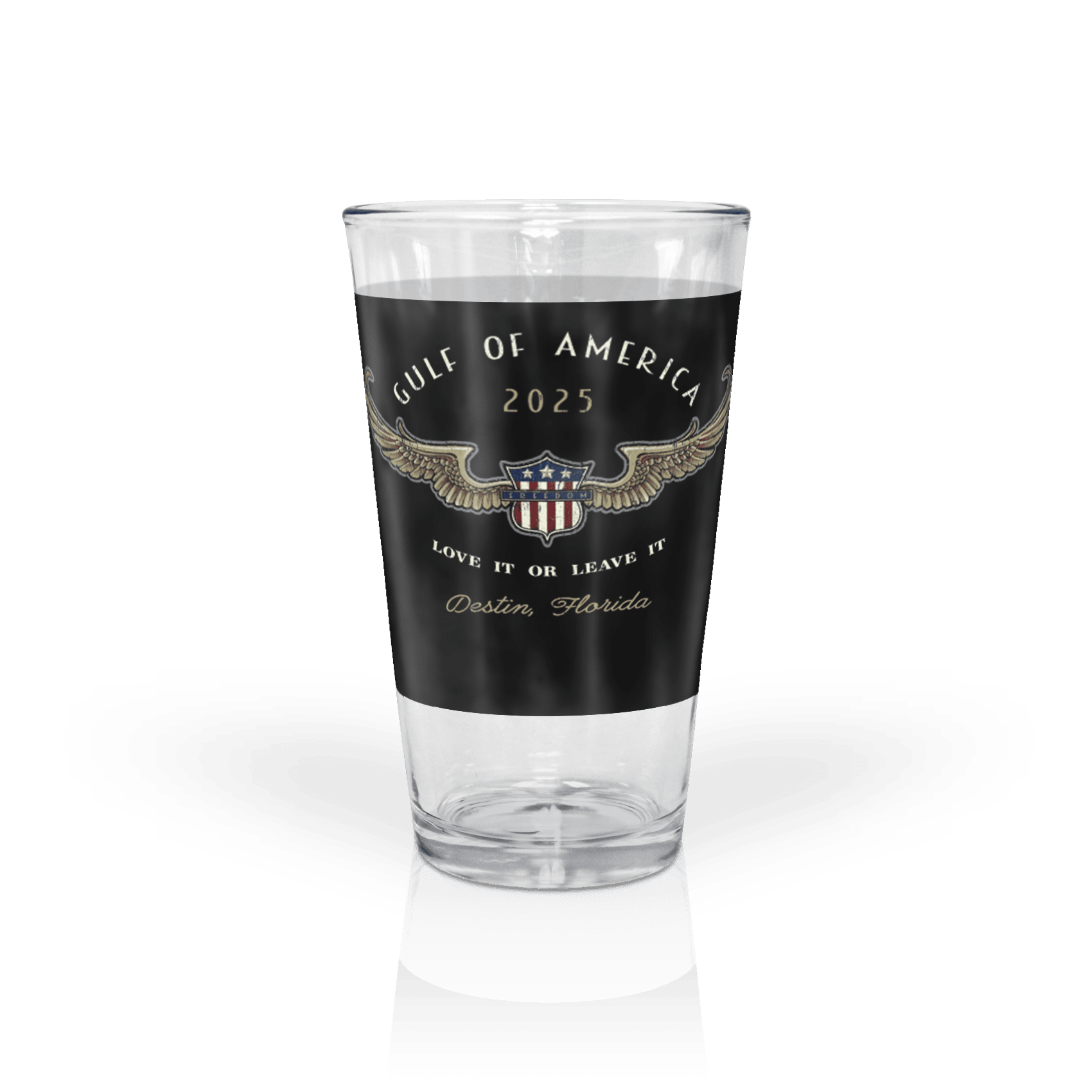 Clear 16 oz Pint Glass