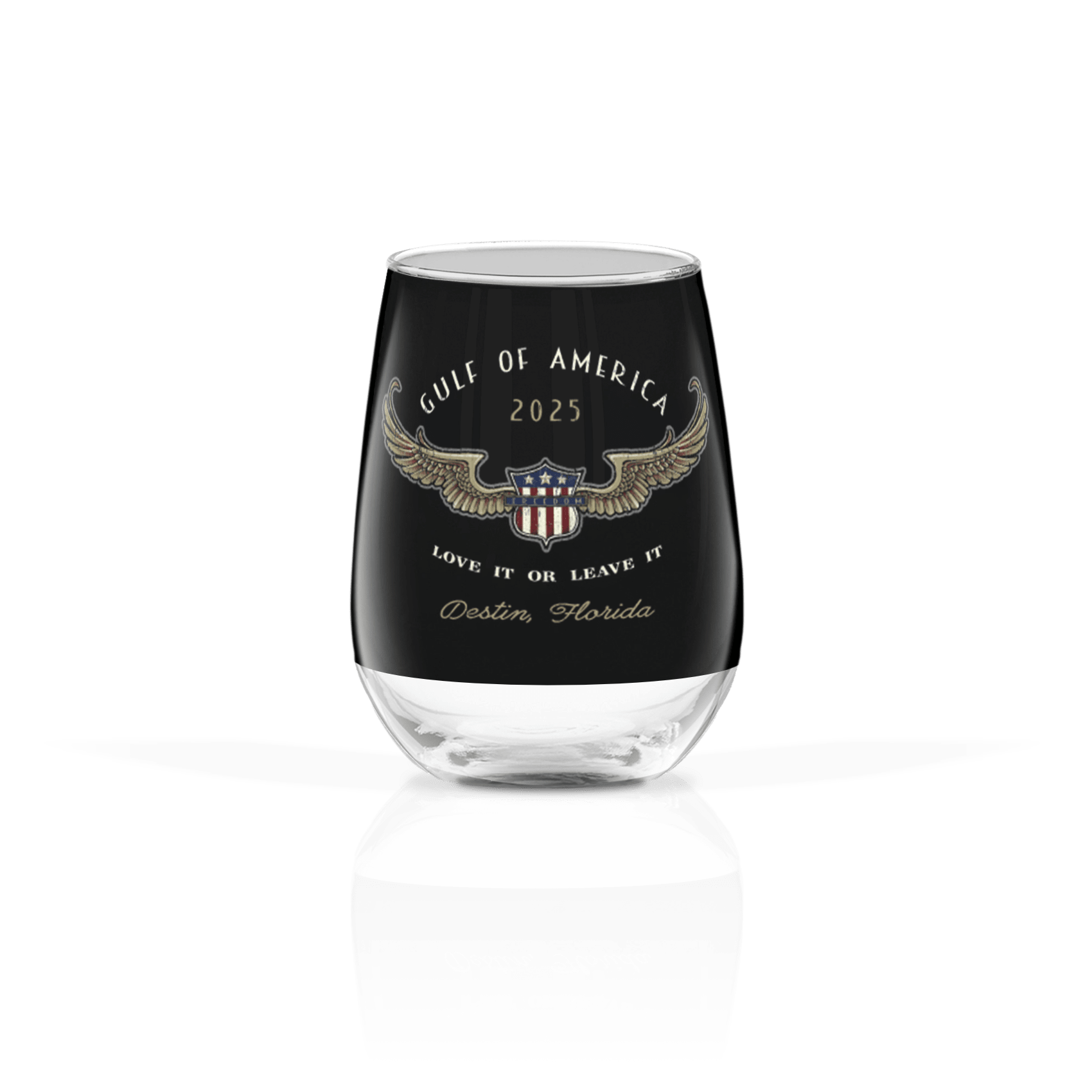Clear 17oz Stemless Wine Glass