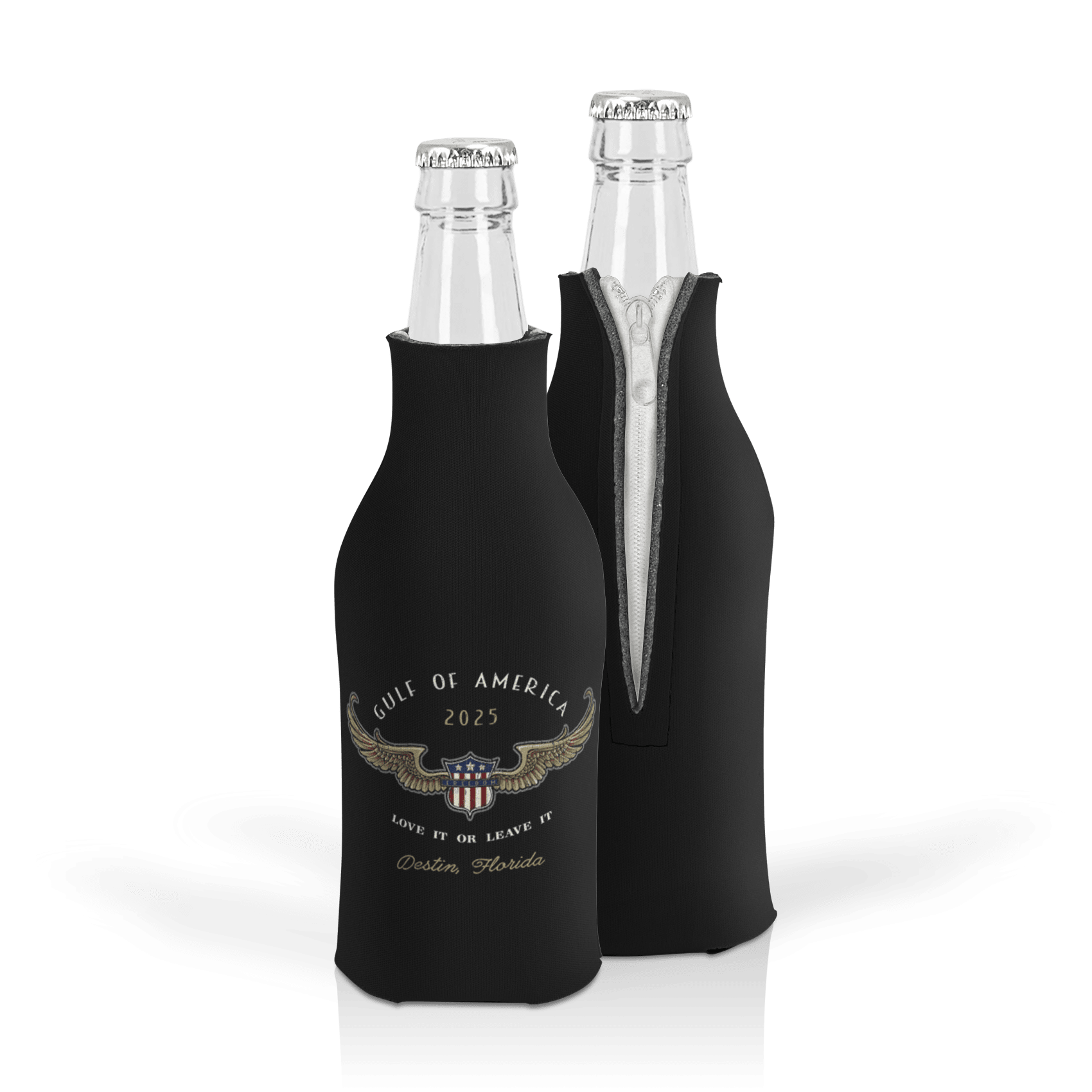 Scuba Foam Zippered Bottle