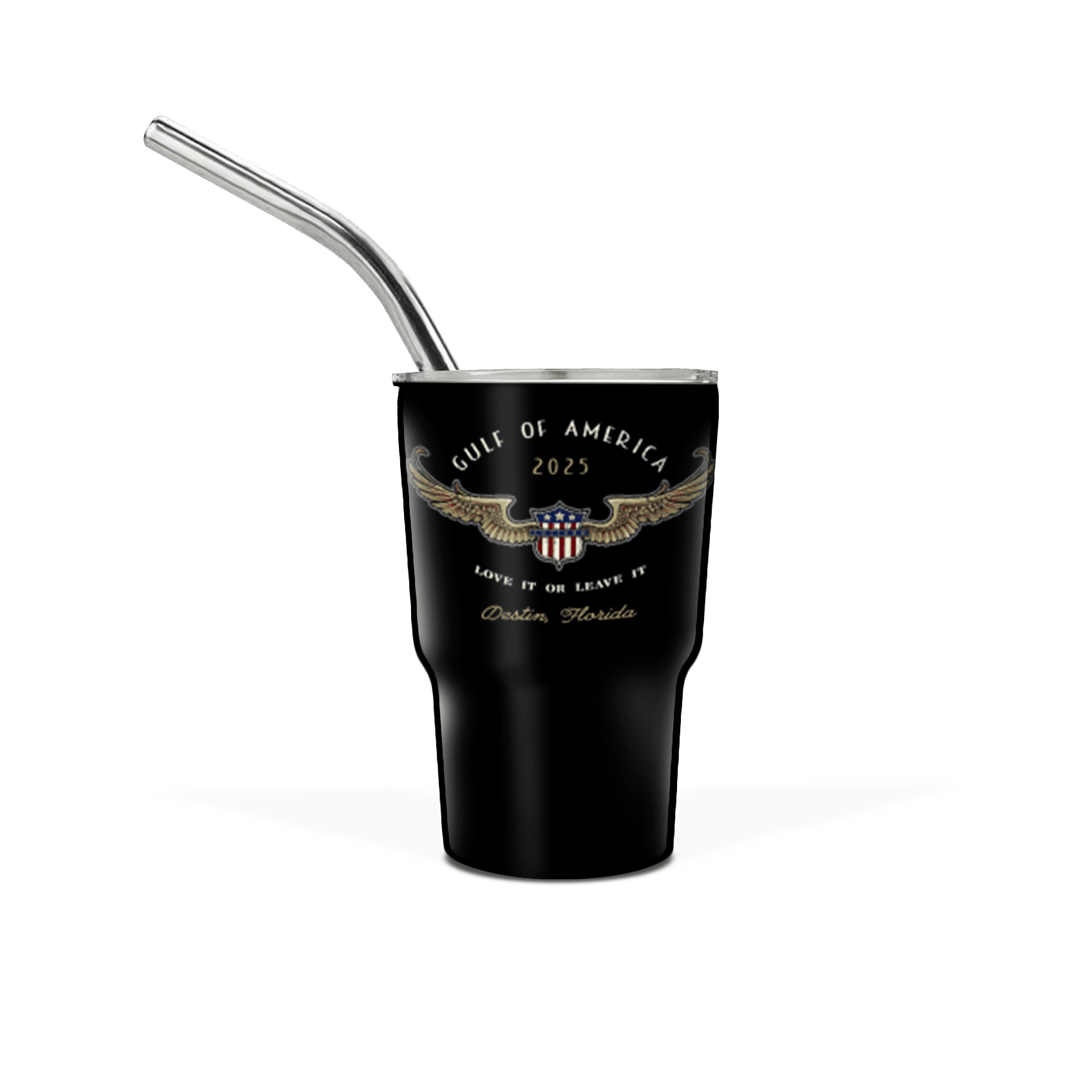 Mini 3 oz Tumbler with Straw