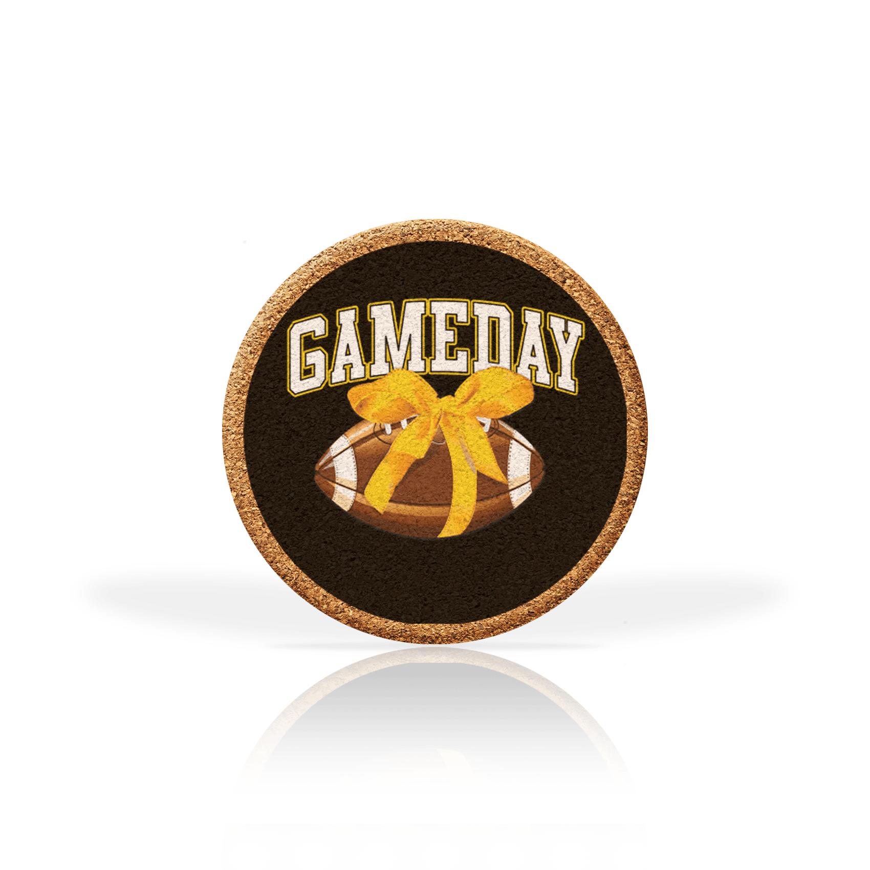 GD Football Yellow Bow