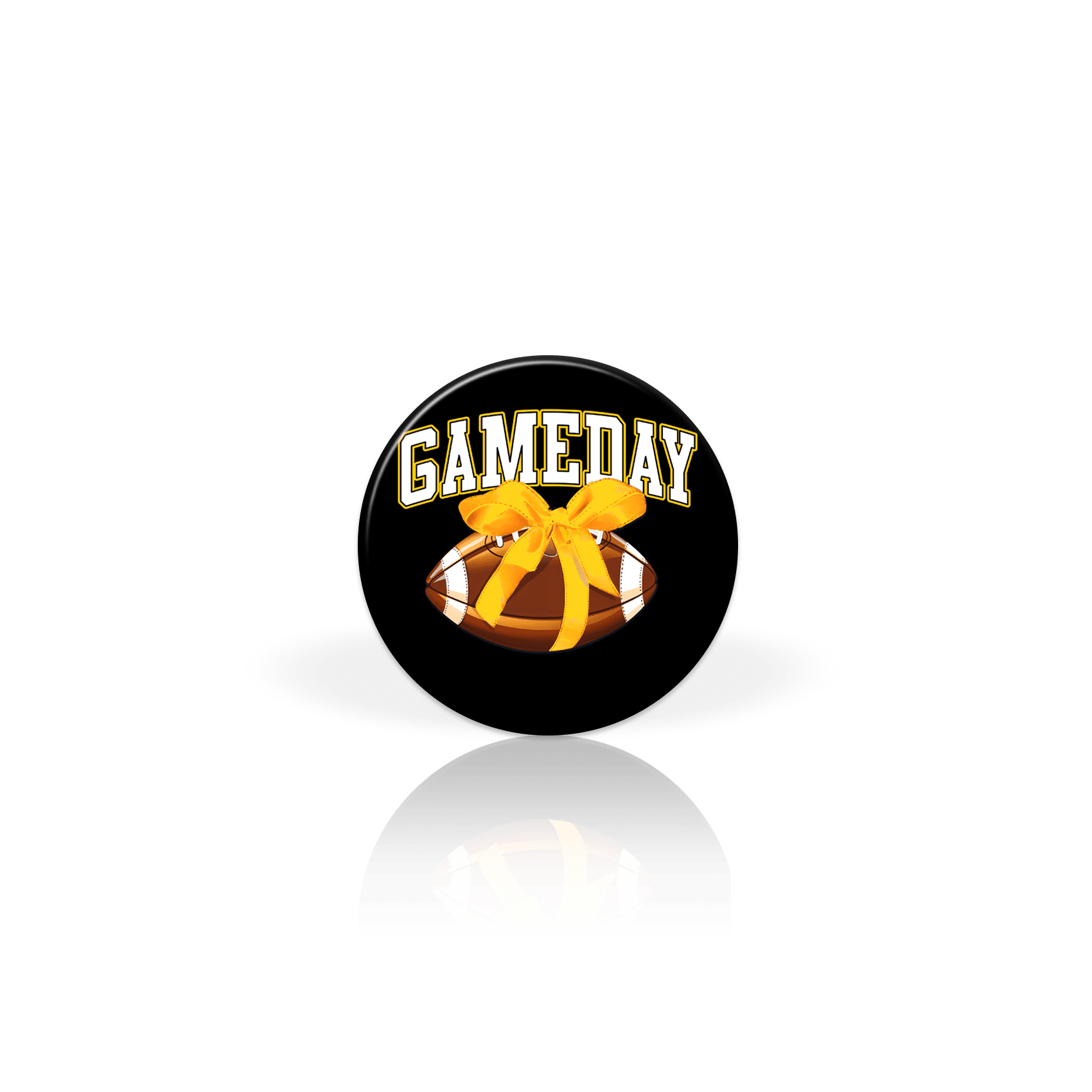 GD Football Yellow Bow