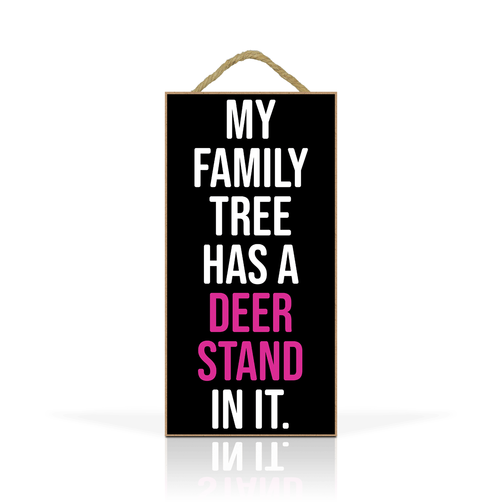 Deer Stand Fuschia-White - 2