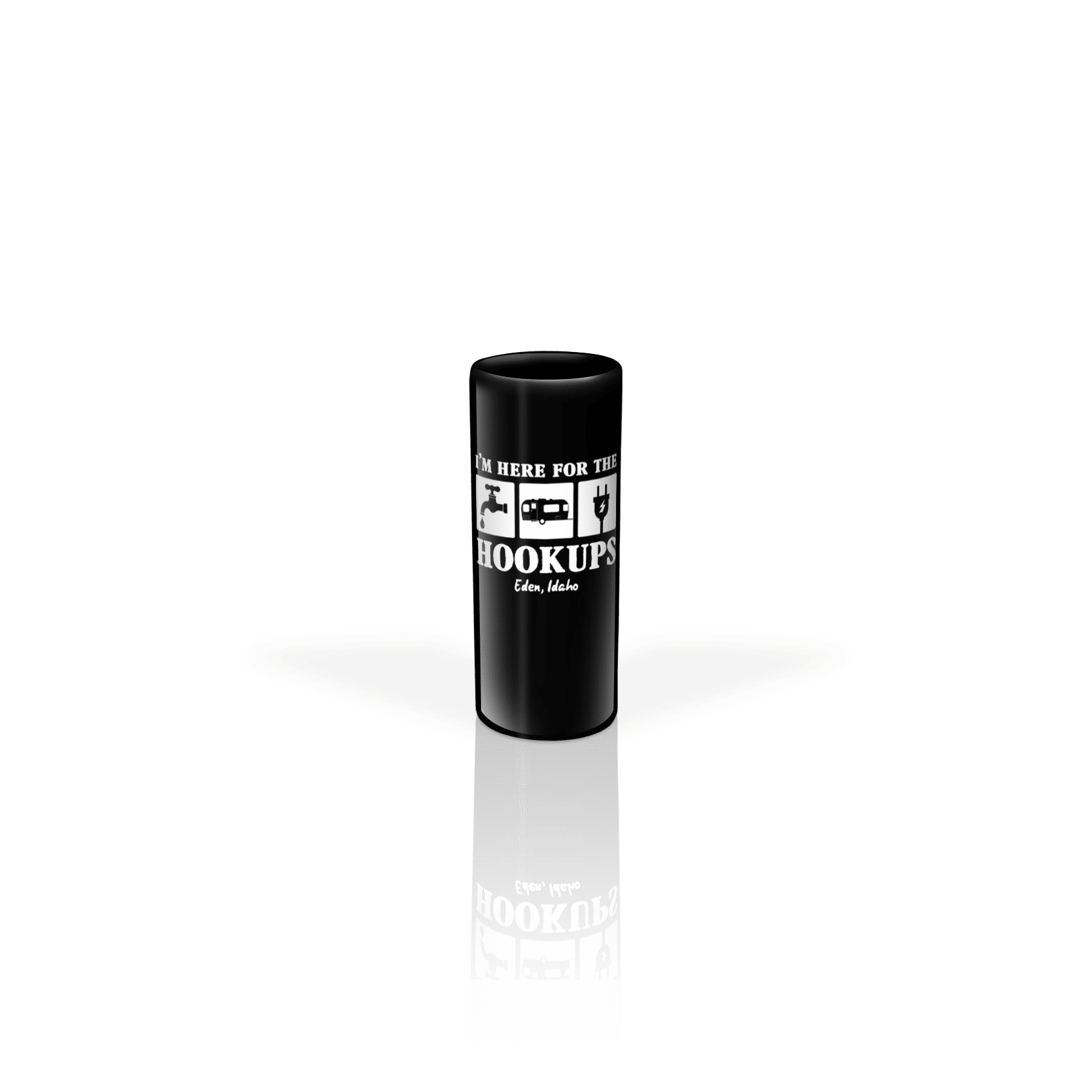 Ceramic Shooter 3oz Black