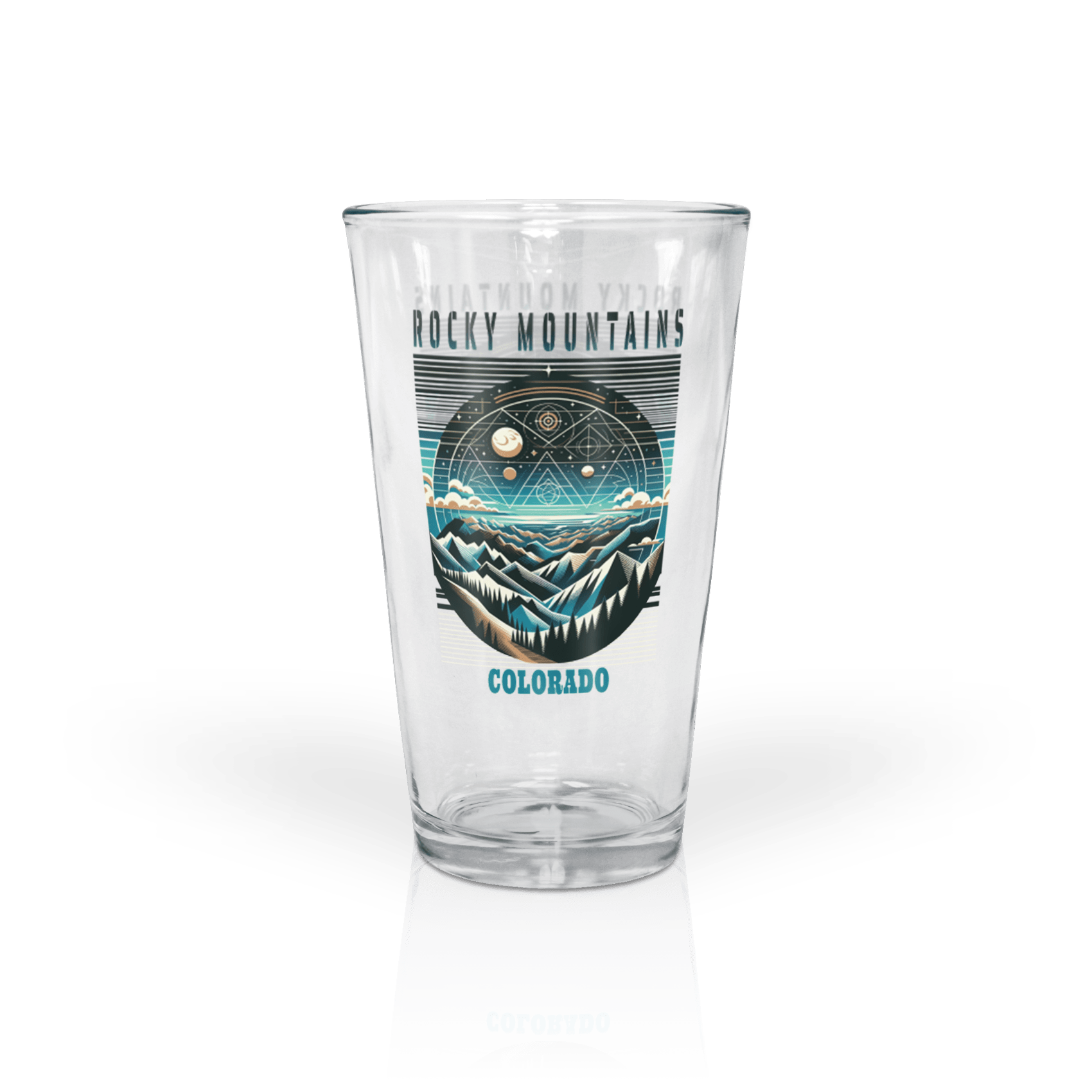 Clear 16 oz Pint Glass