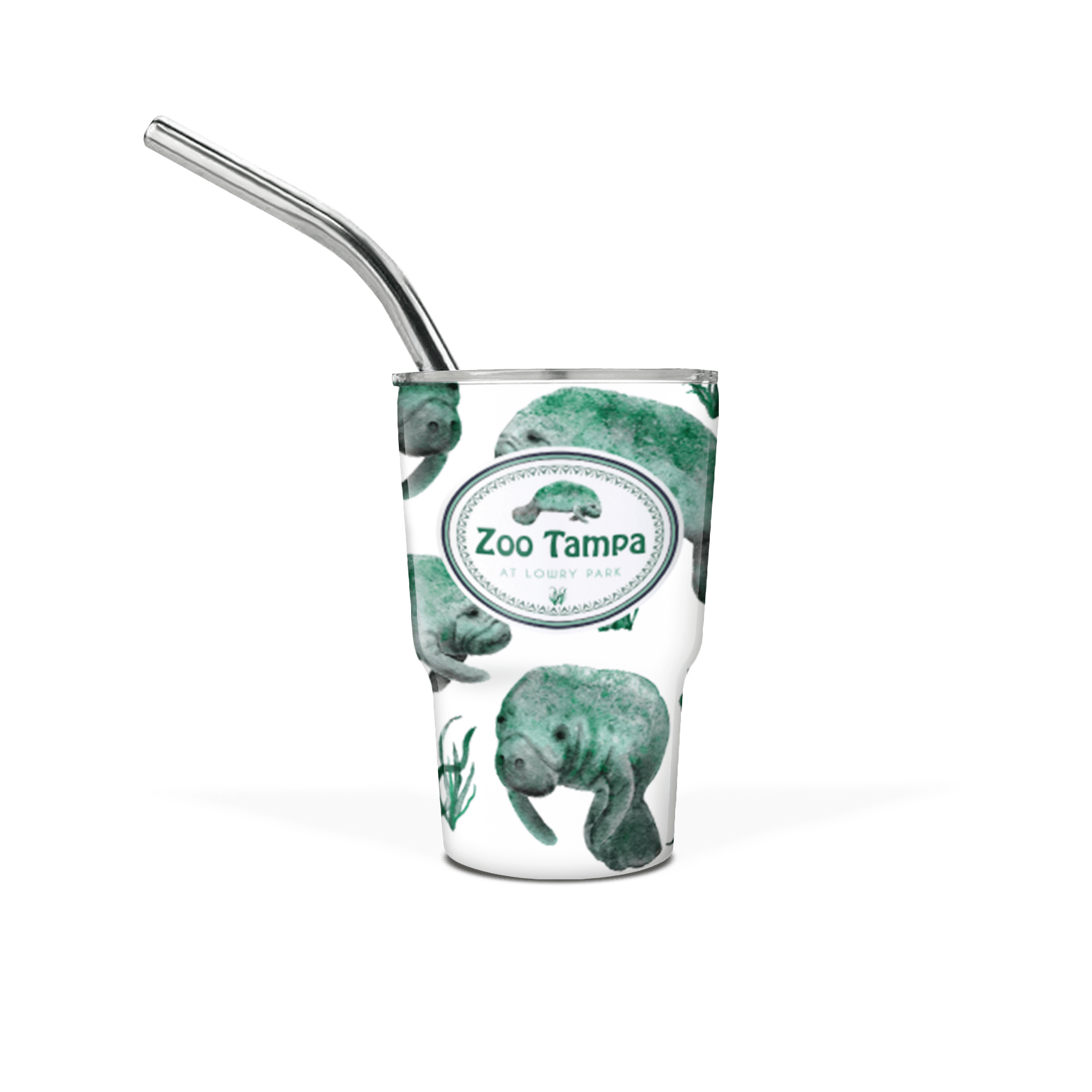 Mini 3 oz Tumbler with Straw