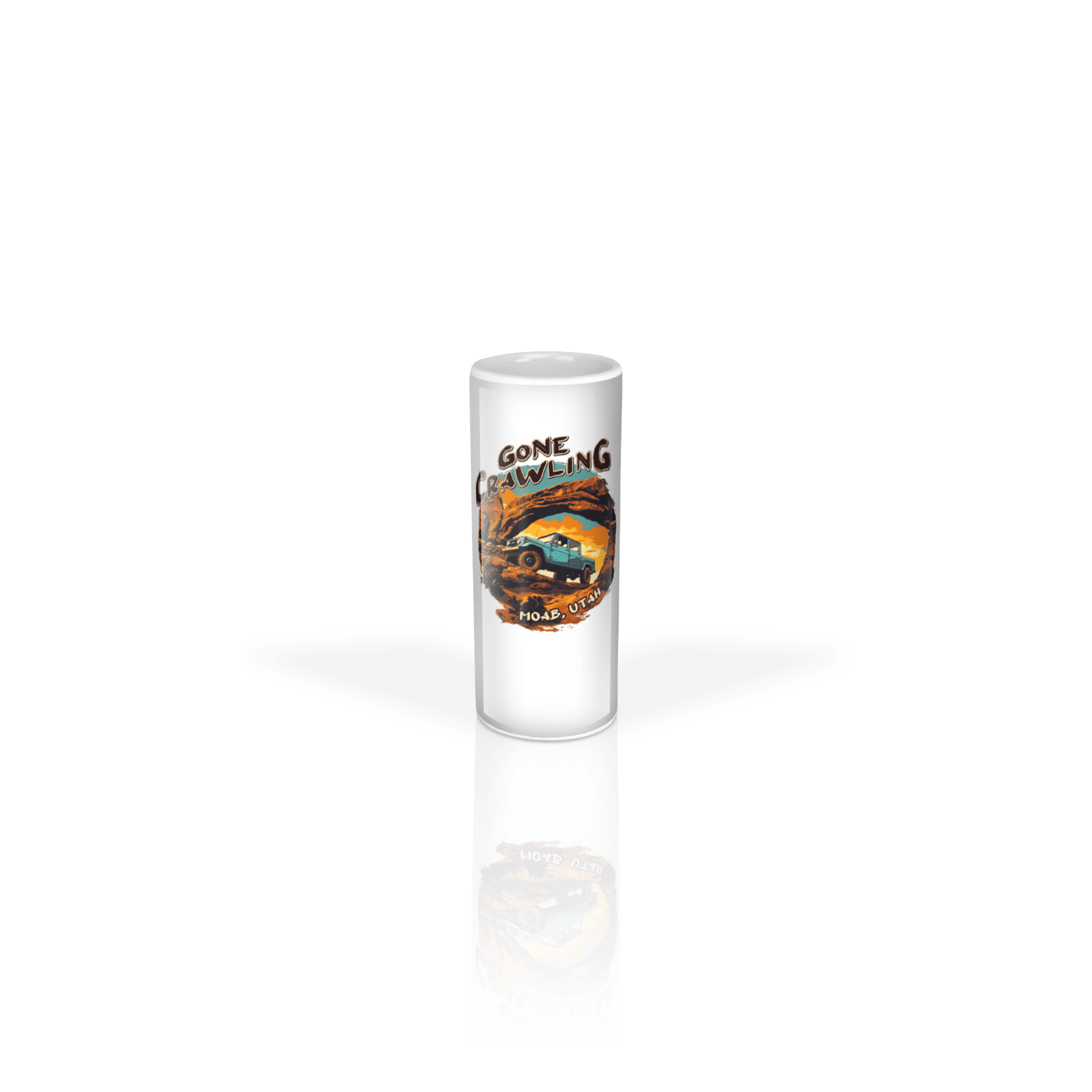 Ceramic Shooter 3oz White