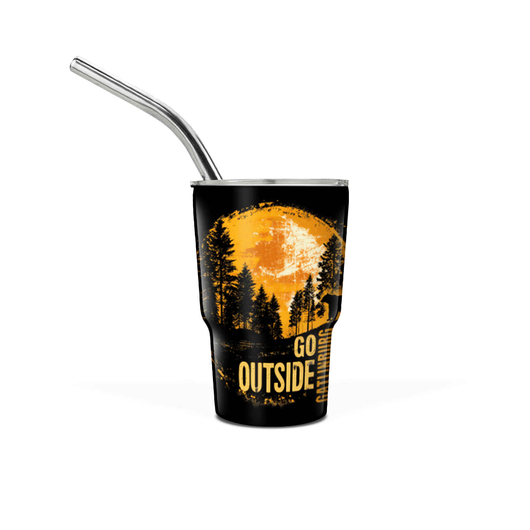 Mini 3 oz Tumbler with Straw