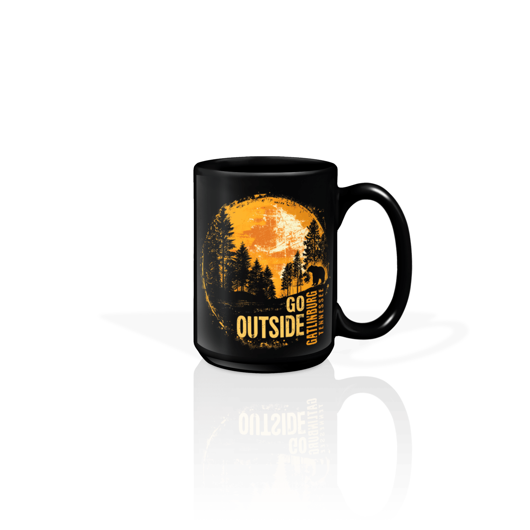 Ceramic 15oz Mug Black