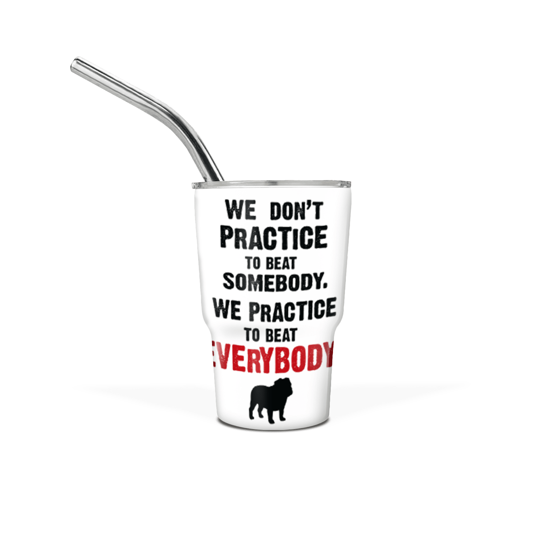 Mini 3 oz Tumbler with Straw